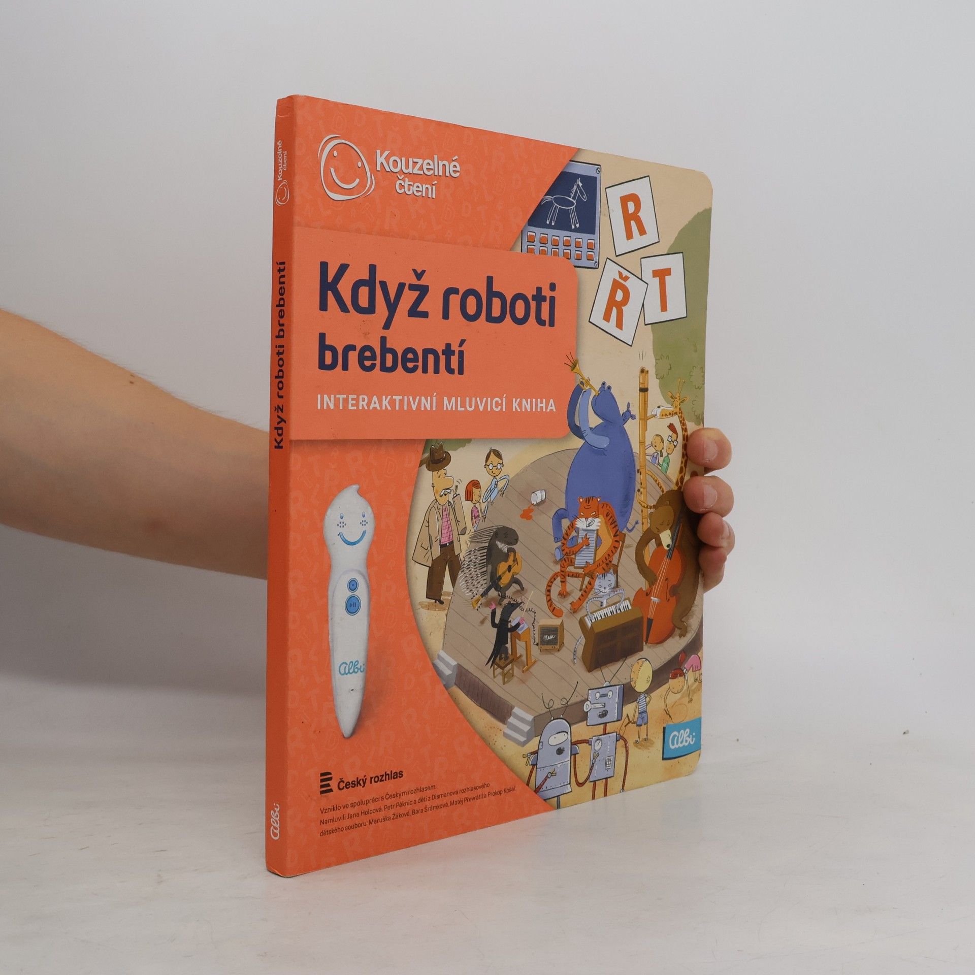 Když roboti brebentí. Interaktivní mluvicí kniha