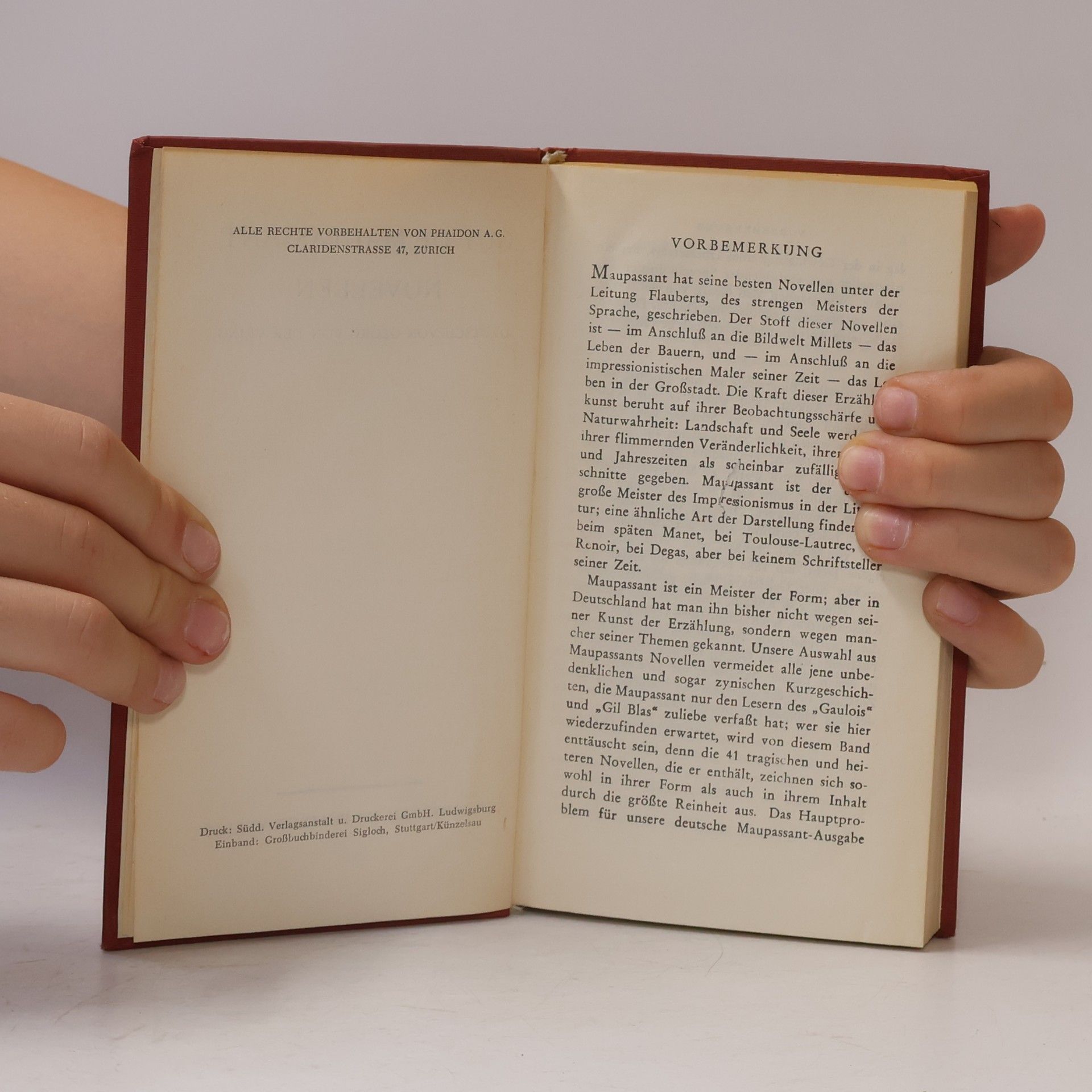 Guy de Maupassant Novellen