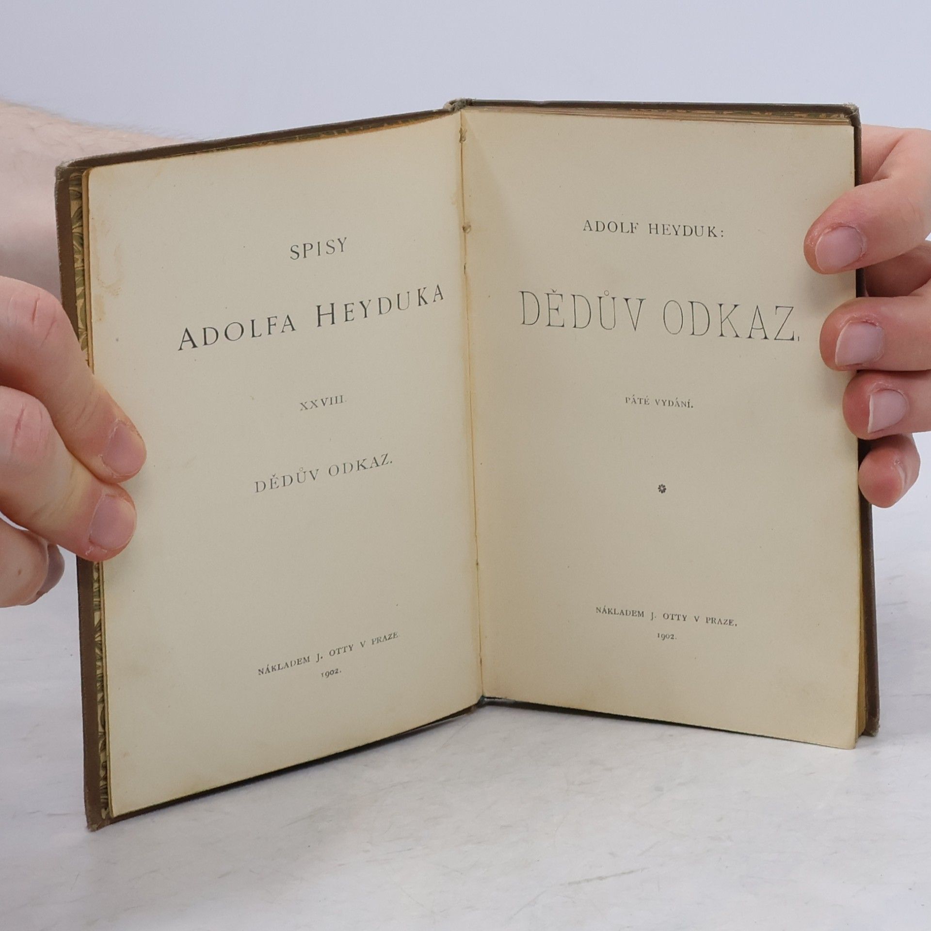 Adolf Heyduk Zaváté listy
