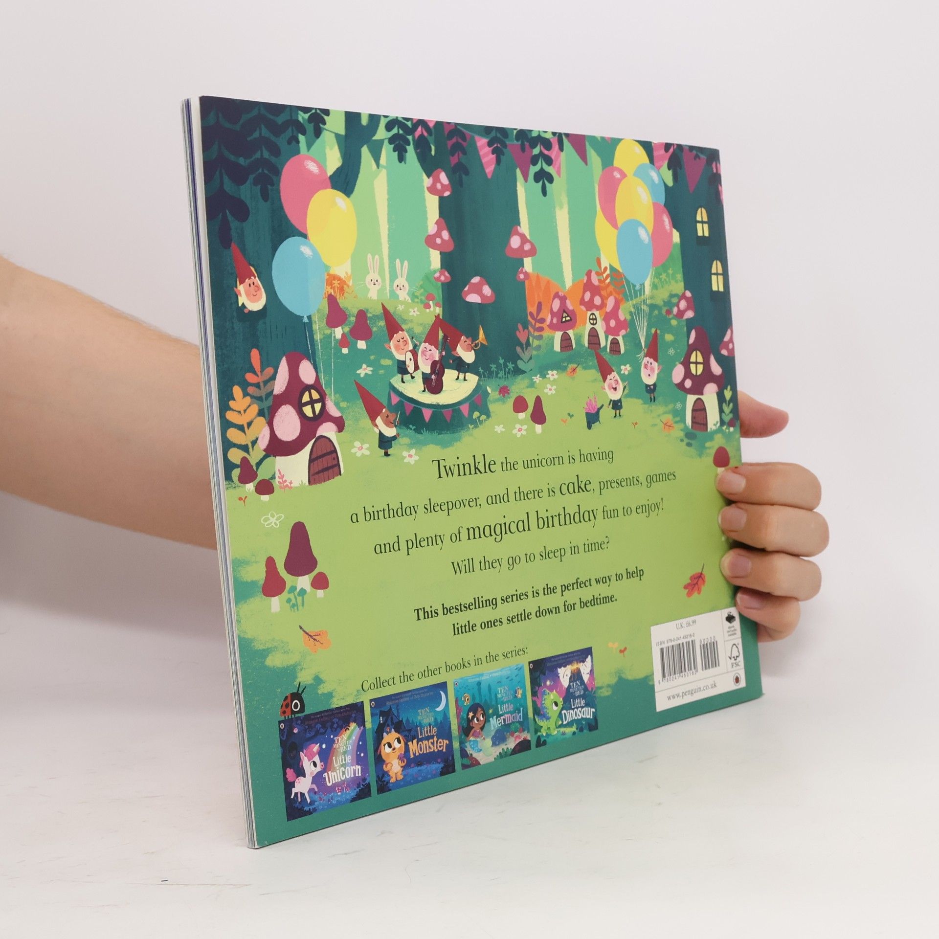 Rhiannon Fielding Ten Minutes to Bed: Little Unicorn's Birthday