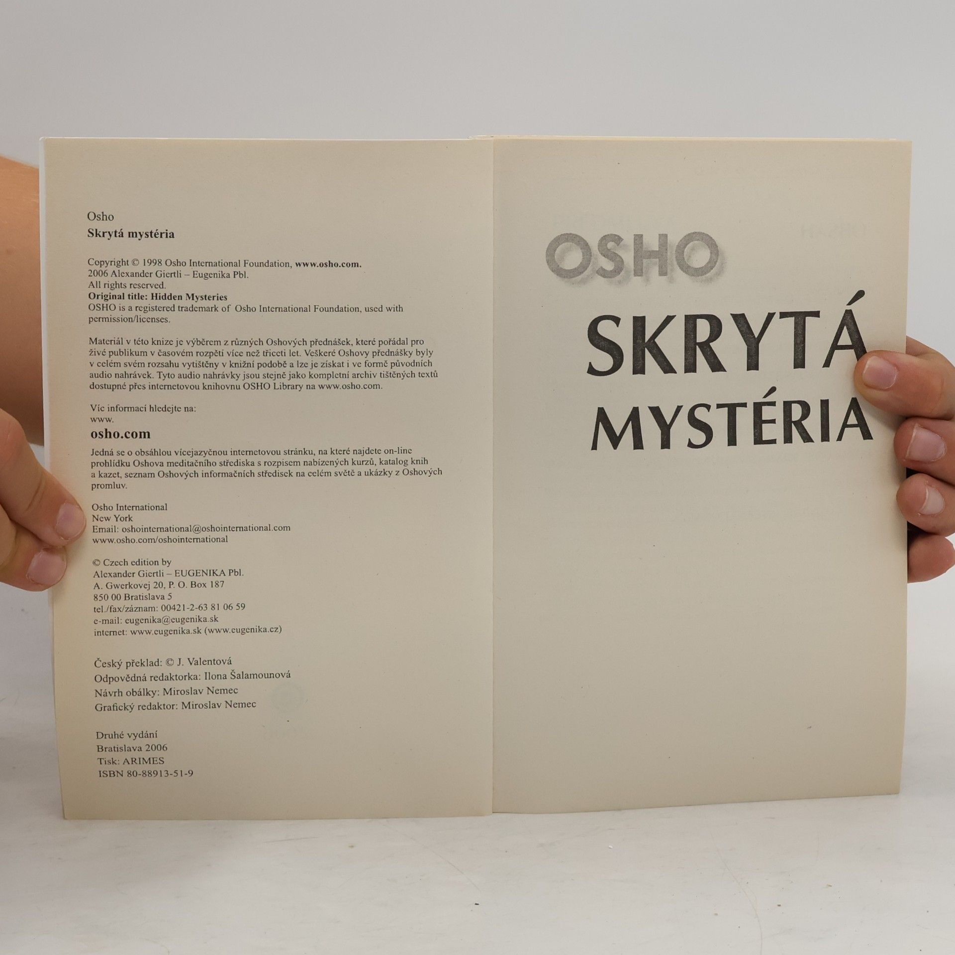 Ošó Skrytá mystéria