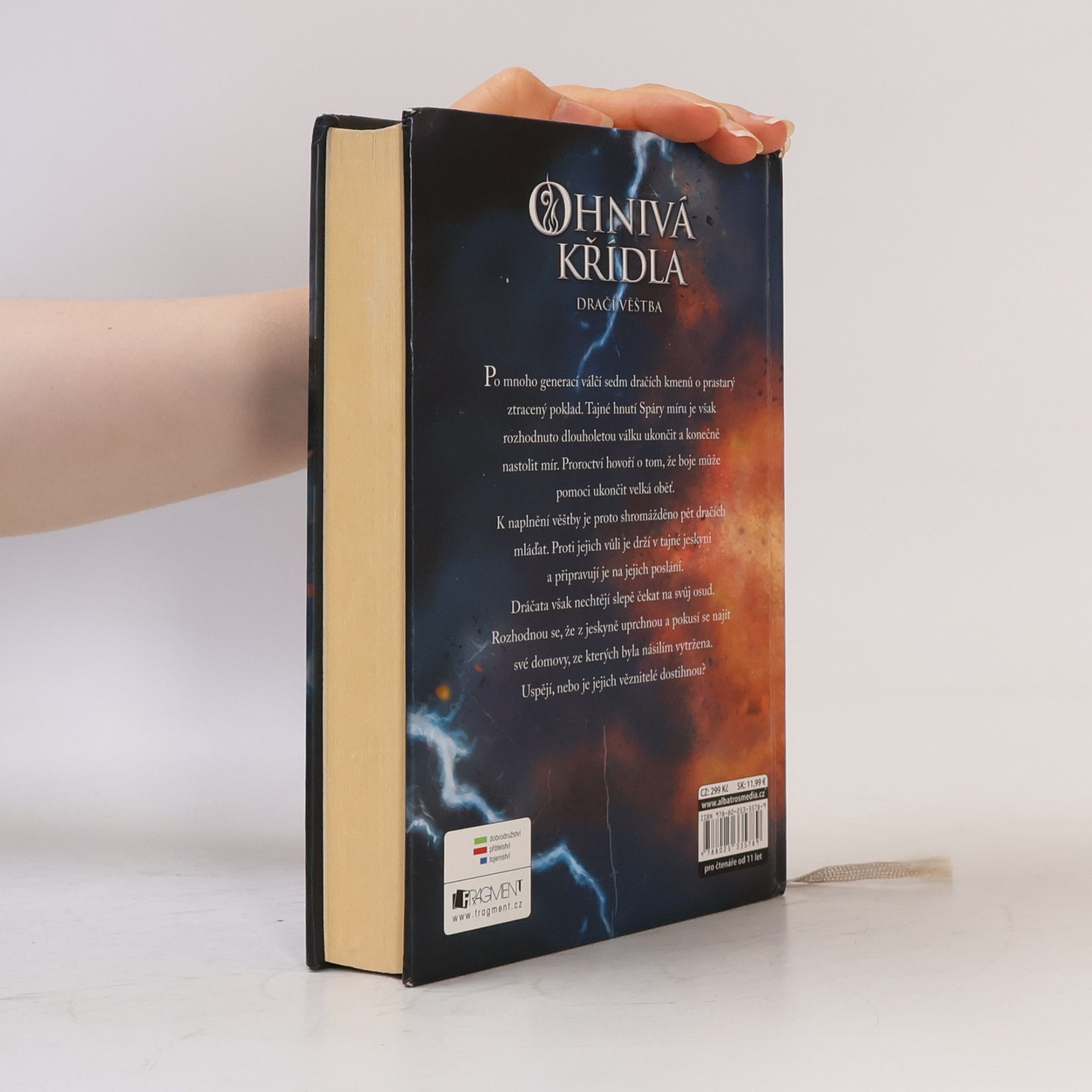 Tui Sutherland Ohnivá křídla. Dračí věštba