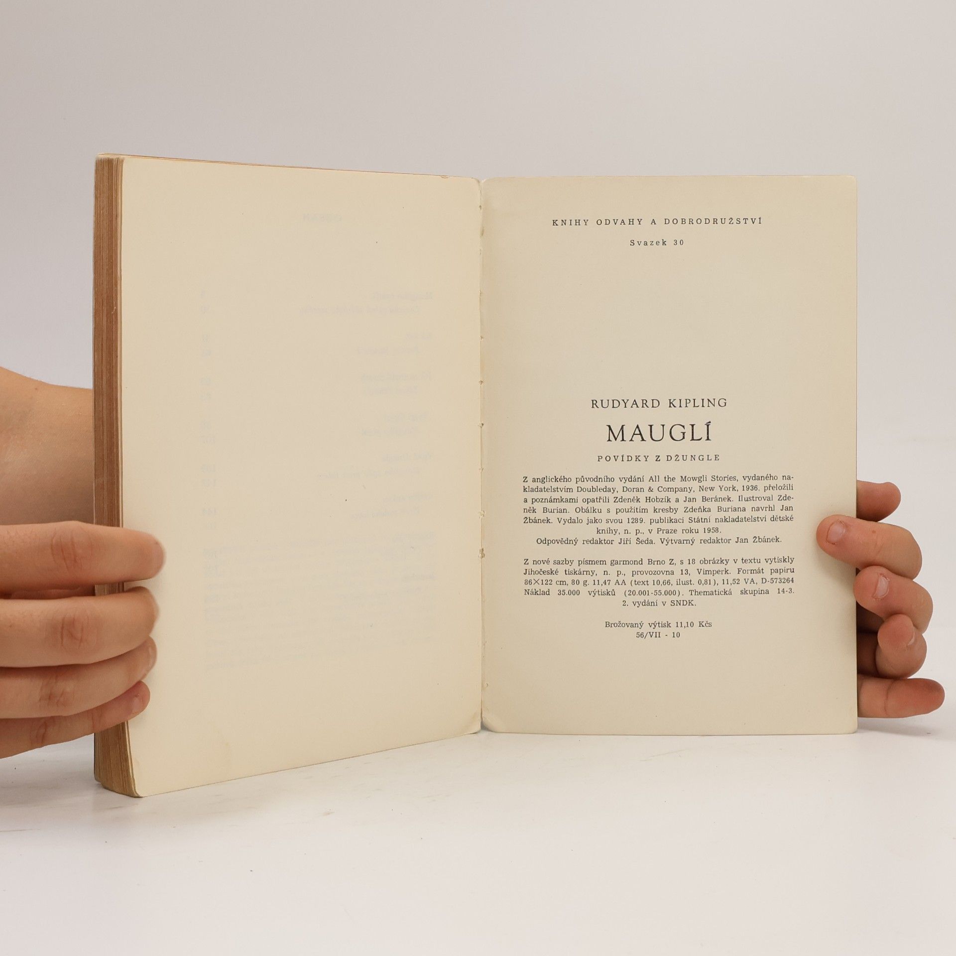 Rudyard Kipling Mauglí