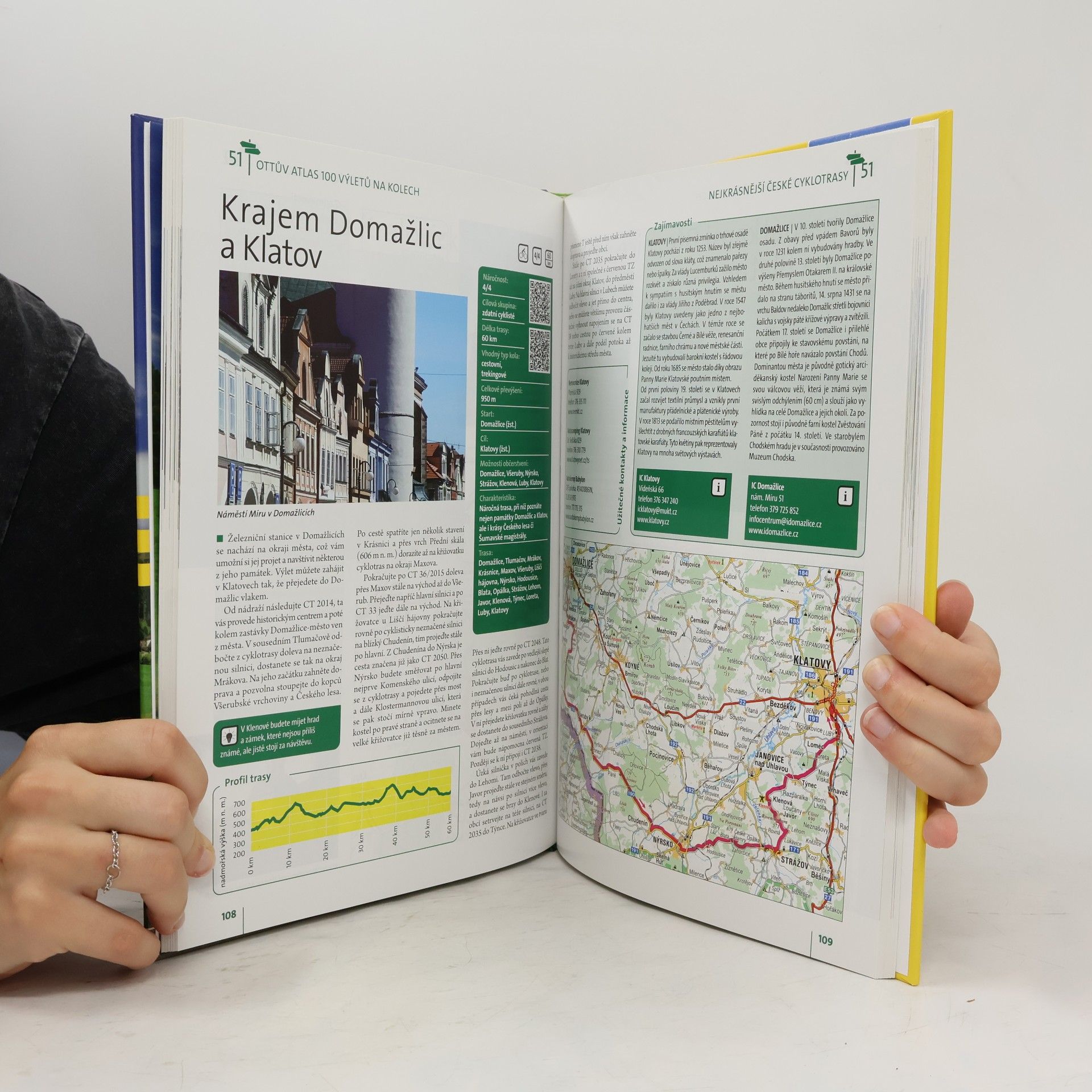 Ivo Paulík Nejkrásnější české cyklotrasy : 100 výletů na kolech : turistický průvodce s QR kódy