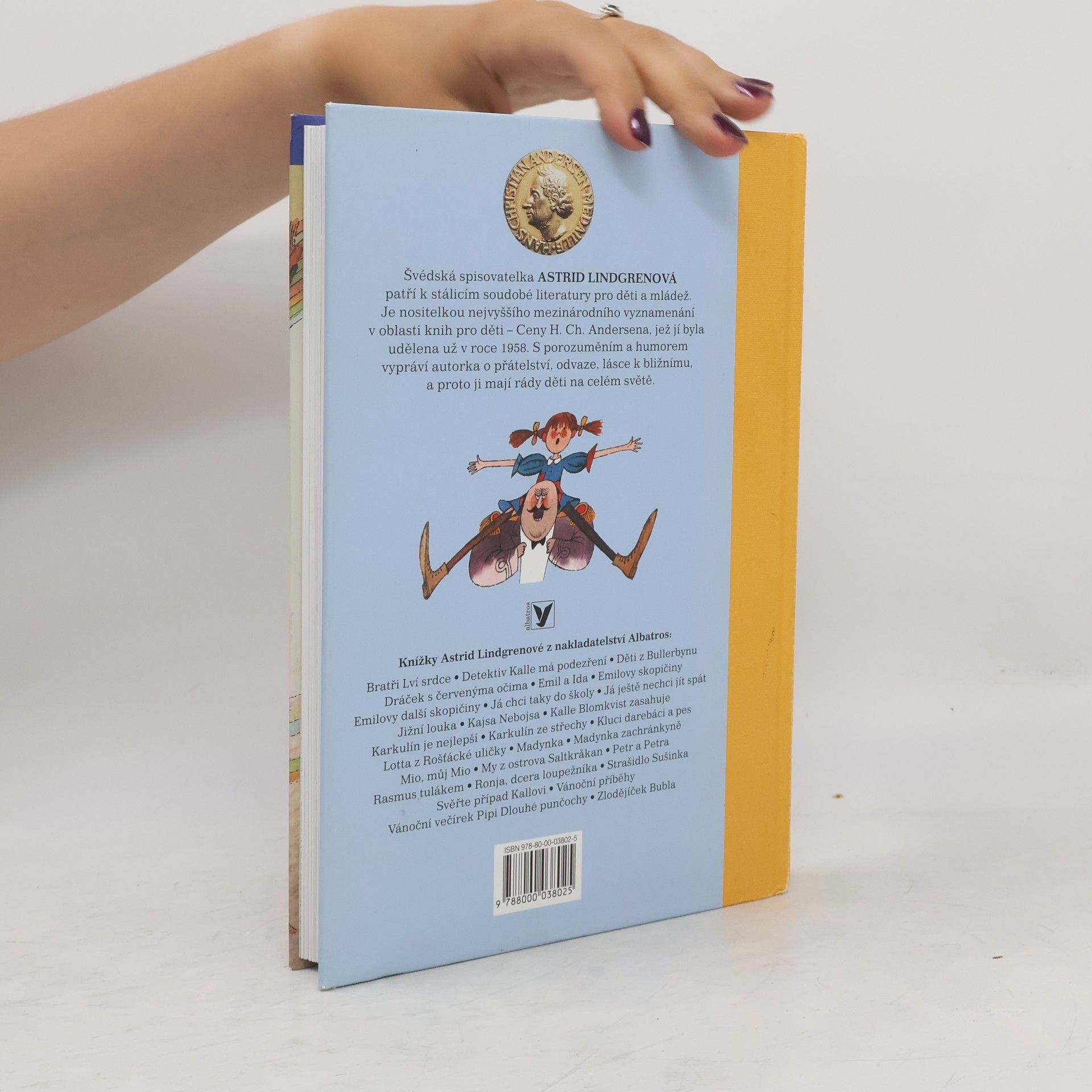 Astrid Lindgren Pipi Dlouhá punčocha
