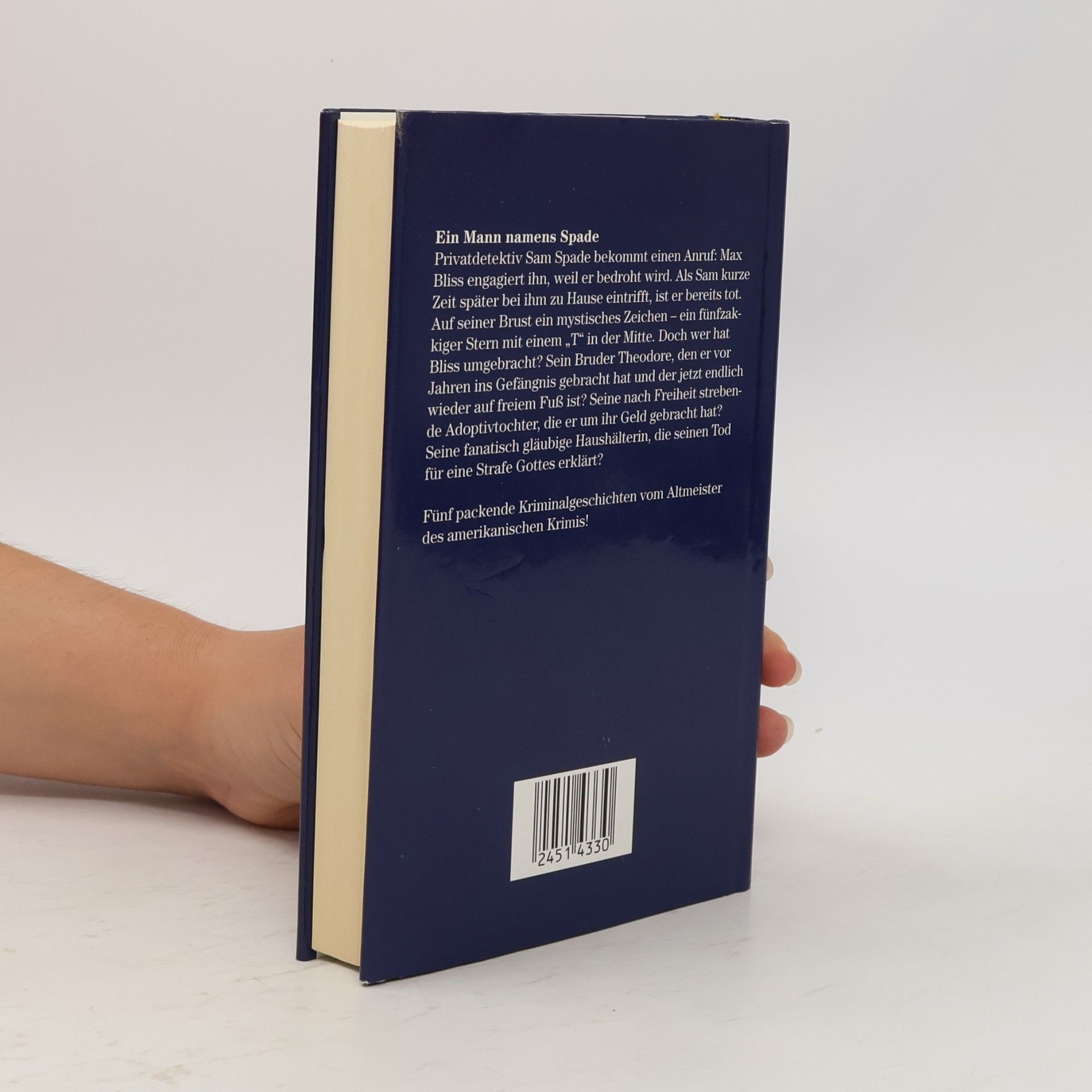 Dashiell Hammett Ein Mann namens Spade