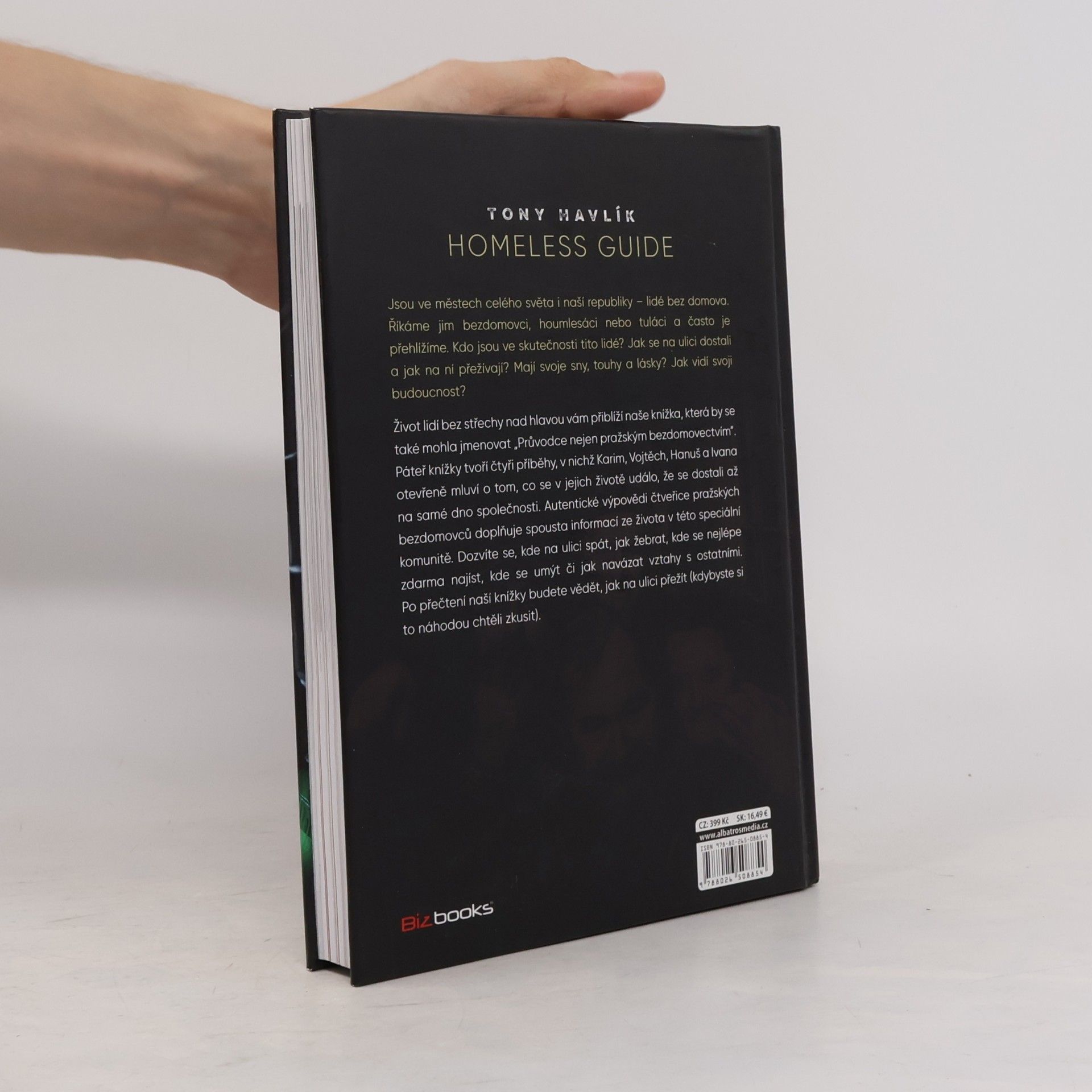 Tony Havlík Homeless guide