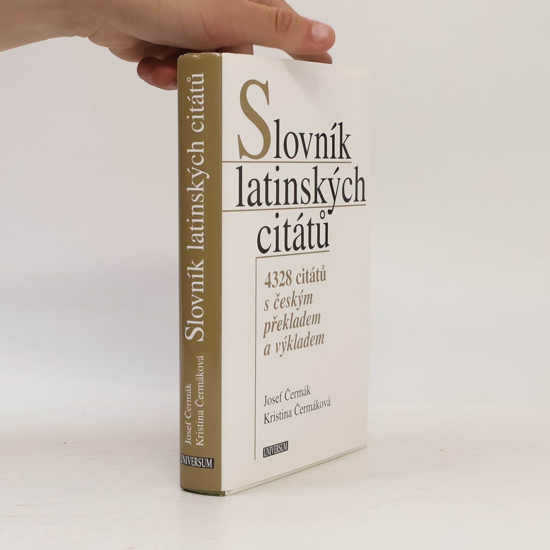 Josef Čermák Slovník latinských citátů