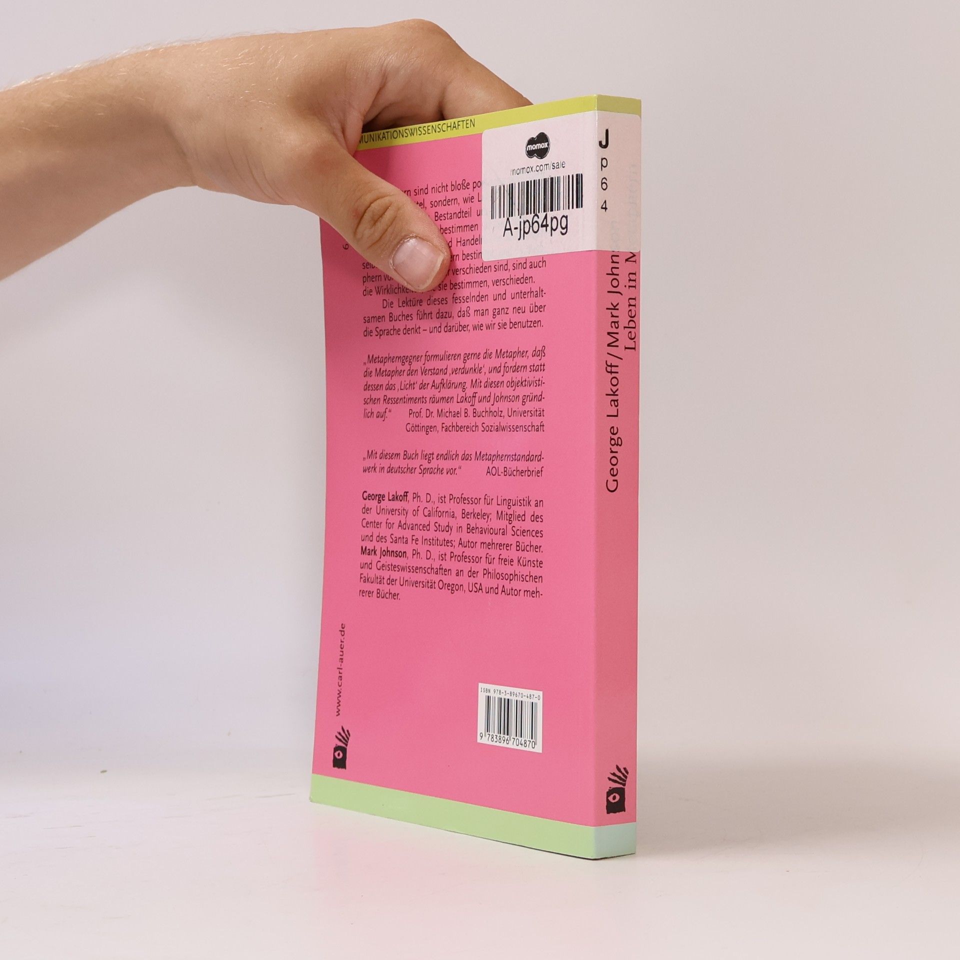 George Lakoff Leben in Metaphern
