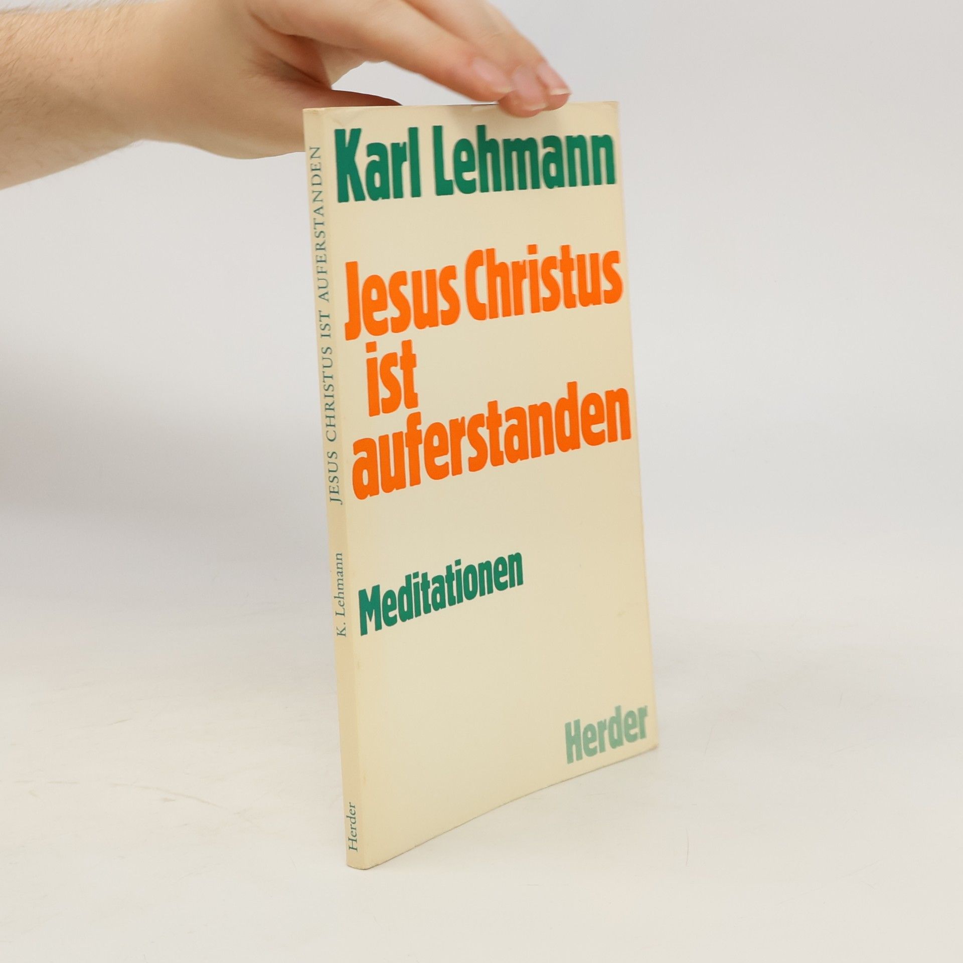 Karl Lehmann Jesus Christus ist auferstanden