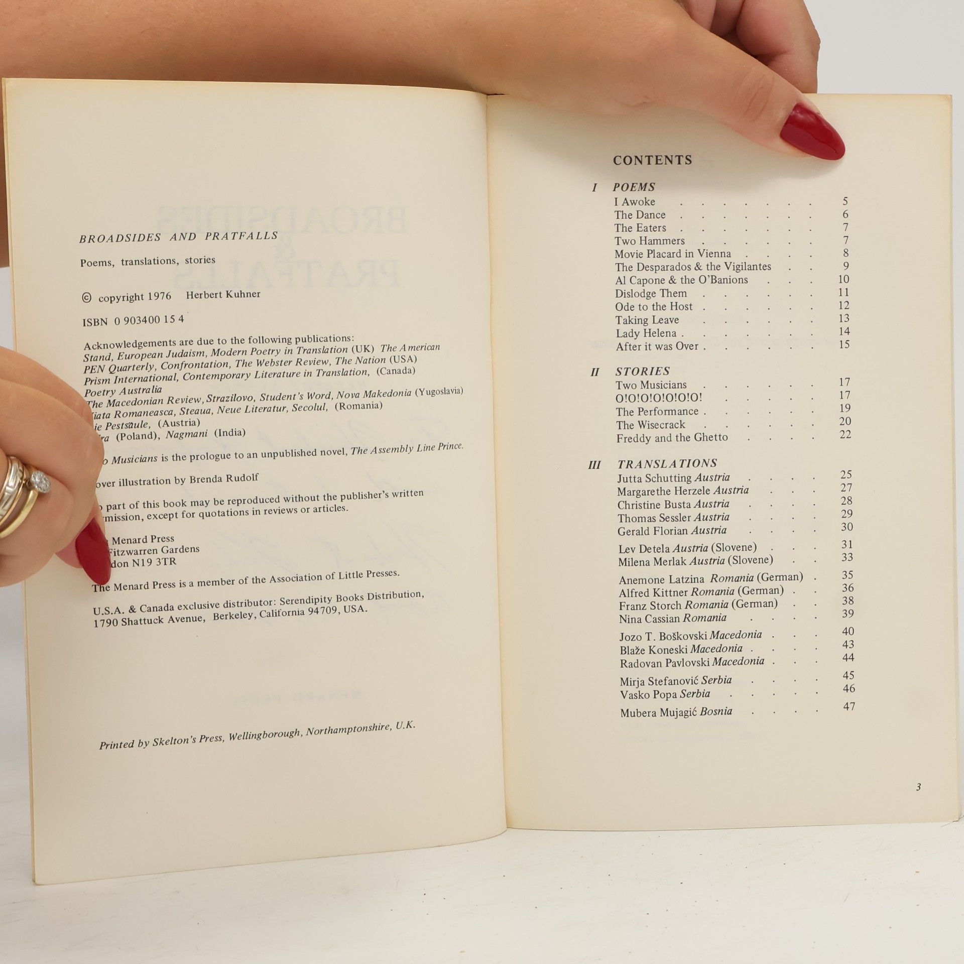 Herbert Kuhner Broadsides and Pratfalls