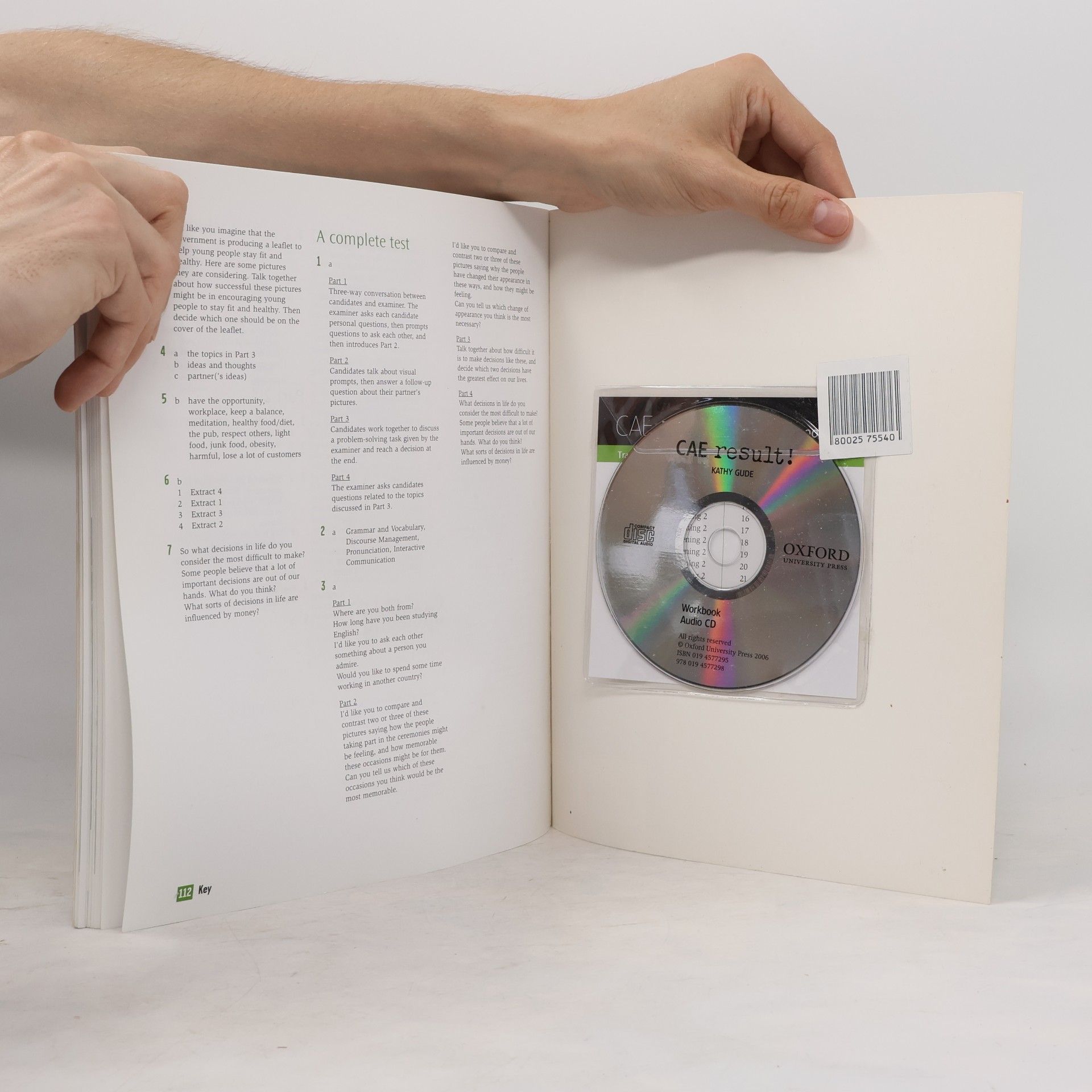 Kathy Gude Result!: workbook with key
