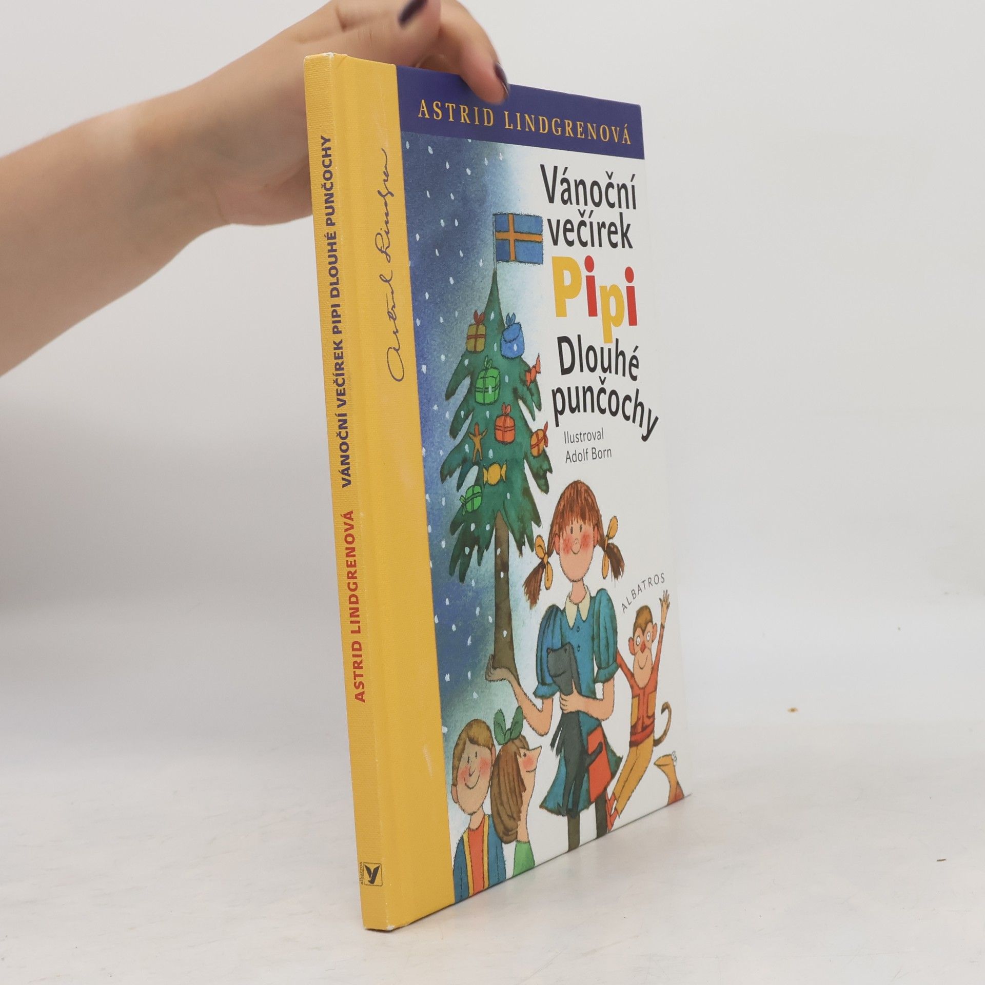 Astrid Lindgren Vánoční večírek Pipi Dlouhé punčochy