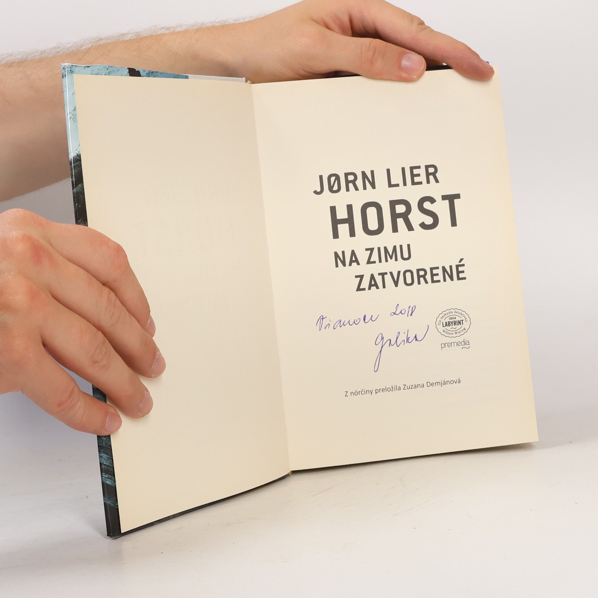 Jorn Lier Enger Thomas Horst Na zimu zatvorené