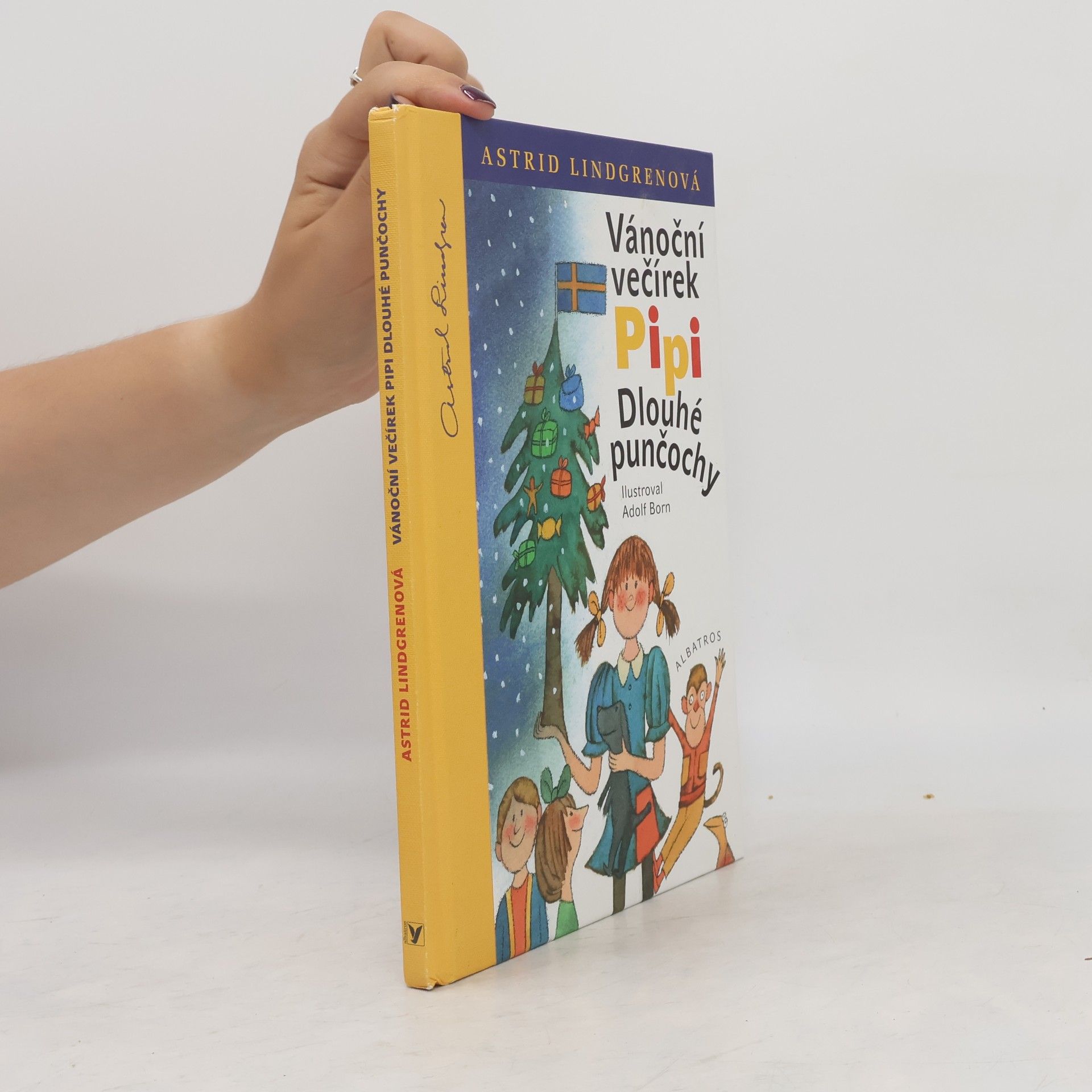 Astrid Lindgren Vánoční večírek Pipi Dlouhé punčochy