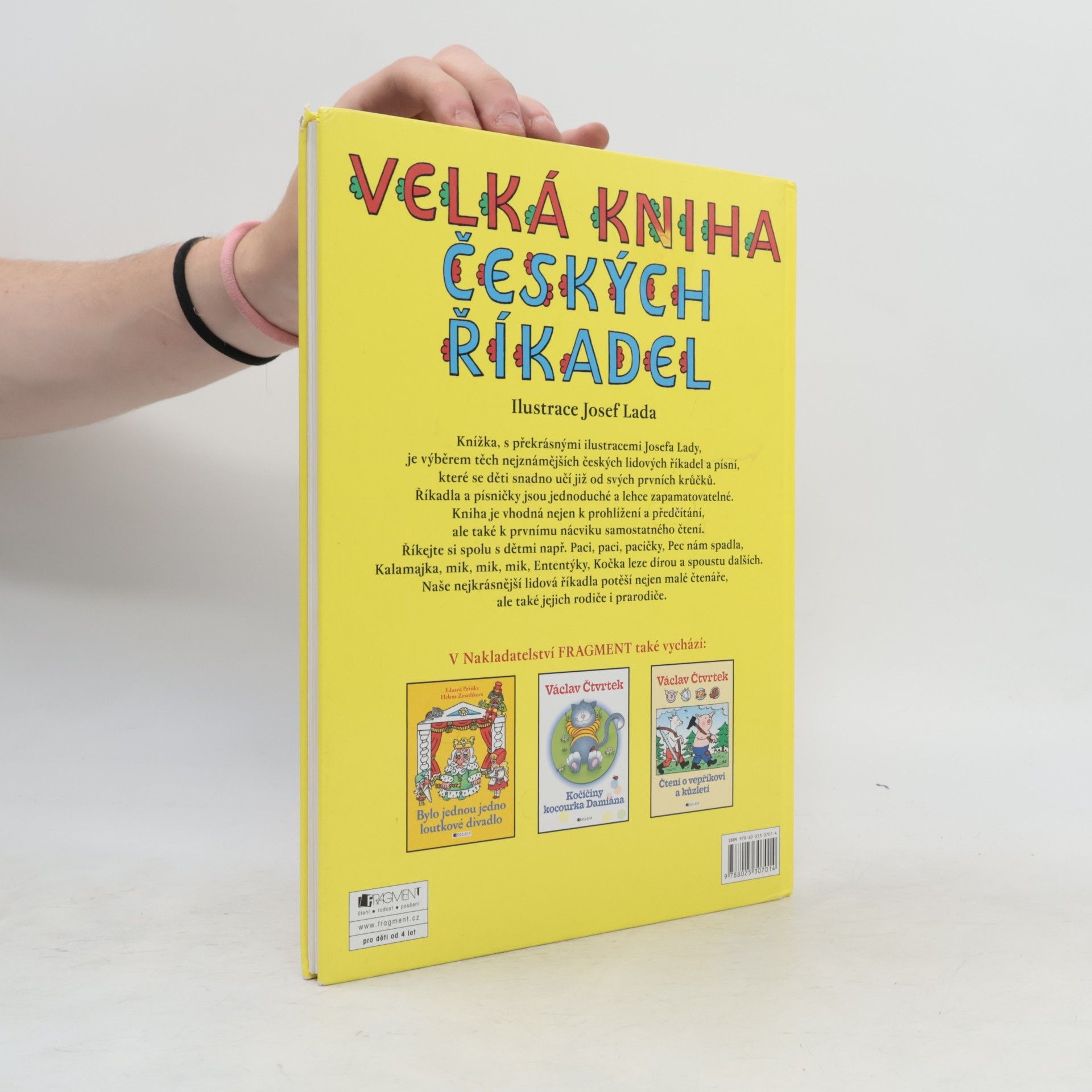 Josef Lada Velká kniha českých říkadel : říkadla, písničky, rozpočítadla