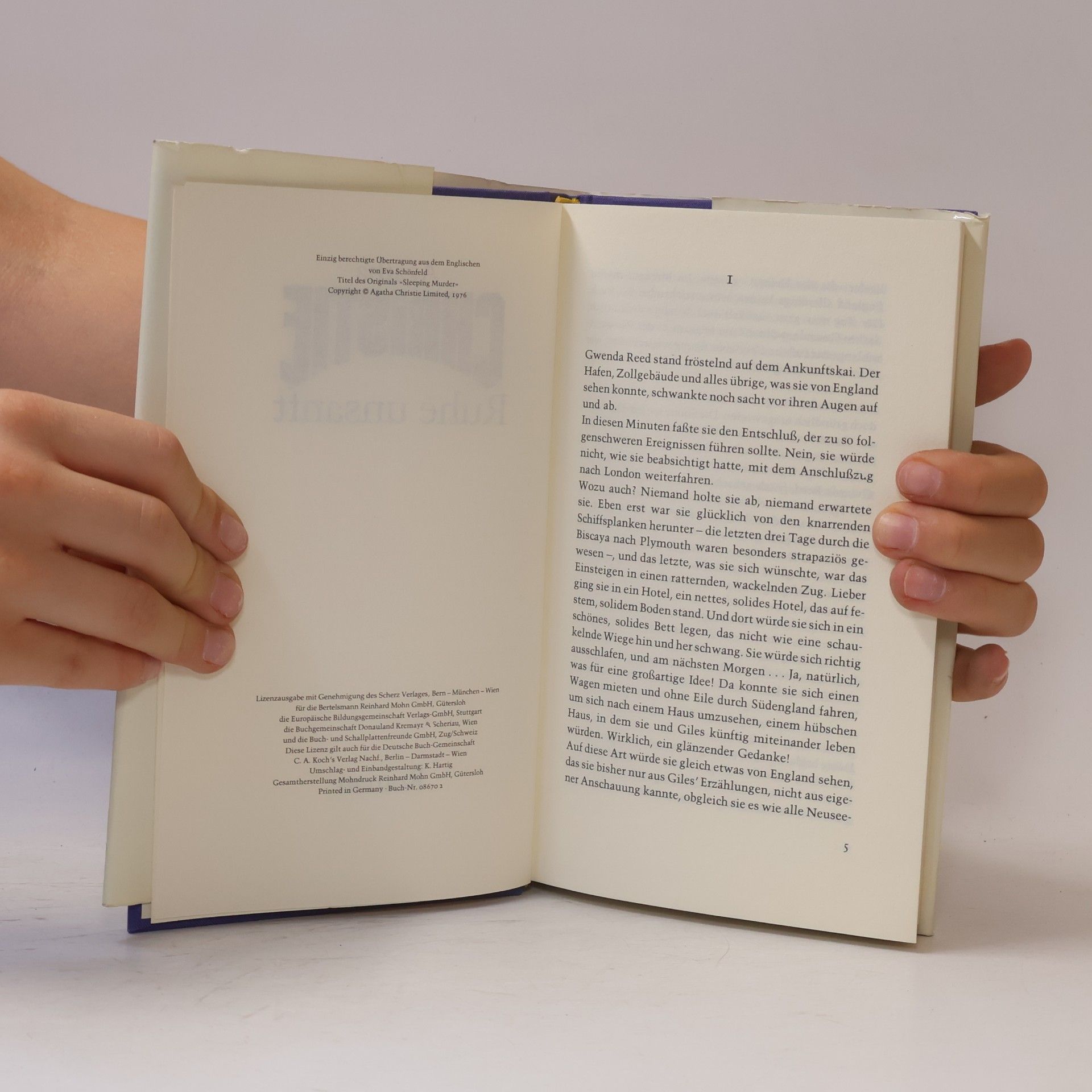 Agatha Christie Ruhe unsanft