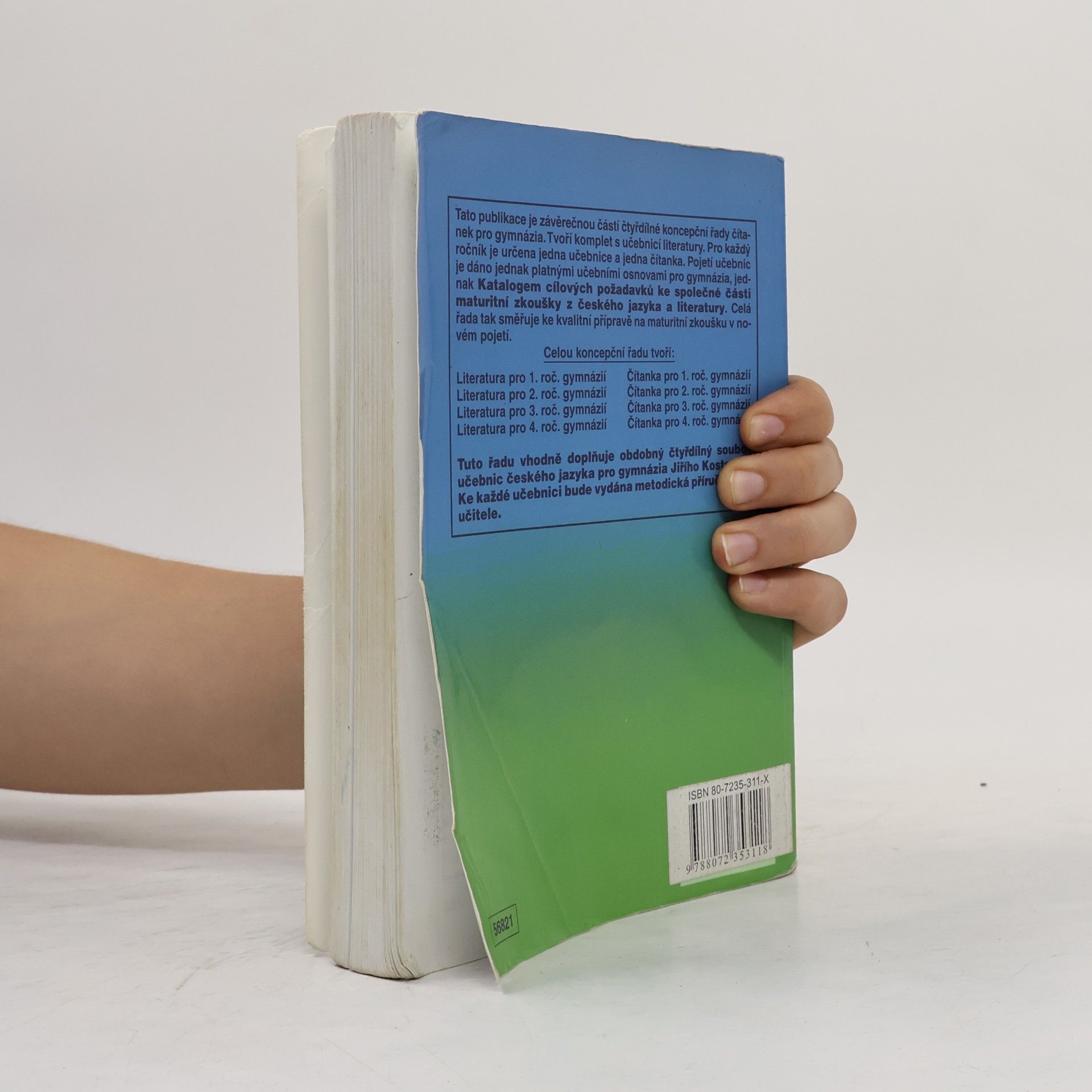 Josef Soukal Literatura pro 4.ročník gymnázií