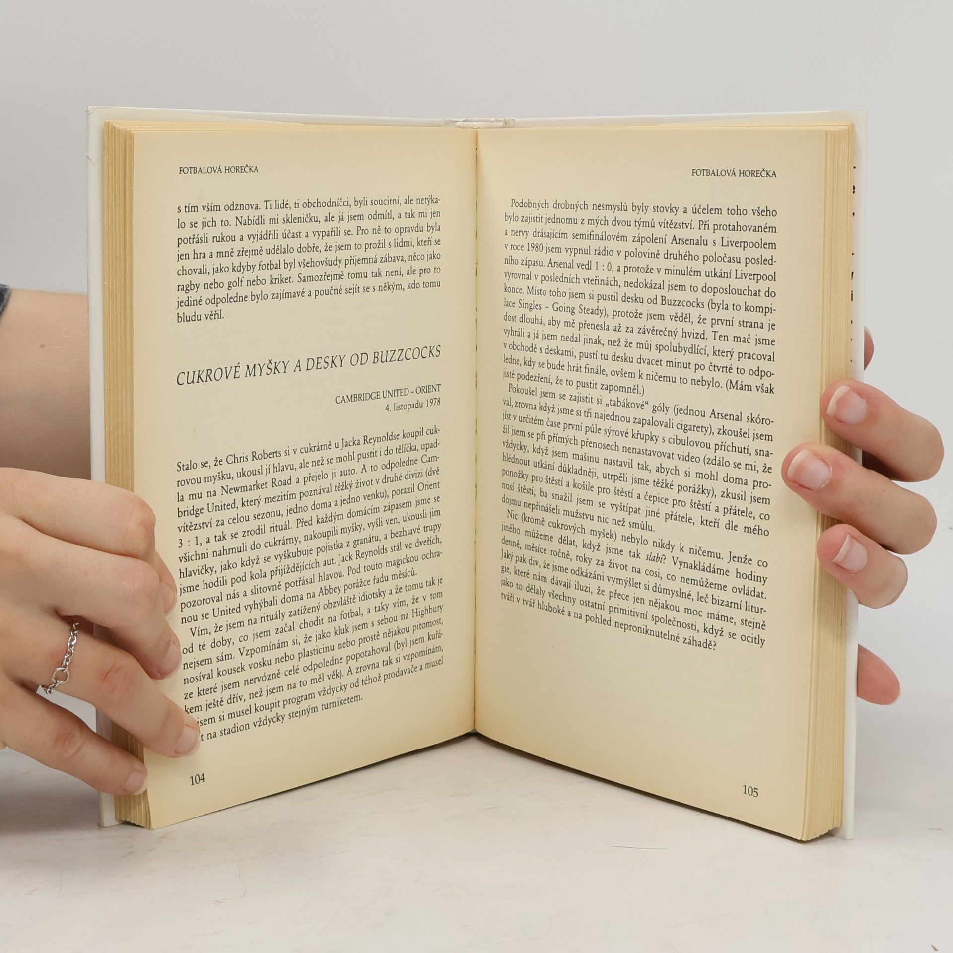 Nick Hornby Fotbalová horečka