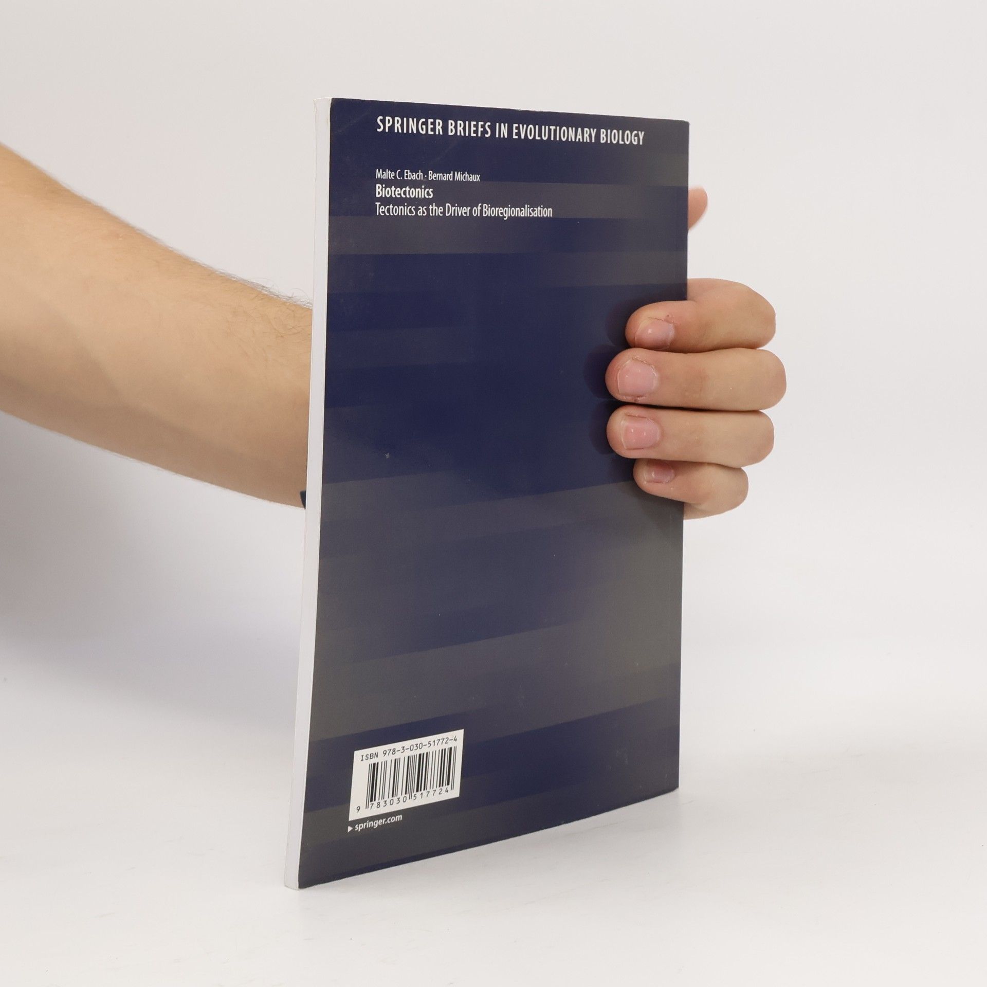 Malte C. Ebach SpringerBriefs in Evolutionary Biology: Biotectonics
