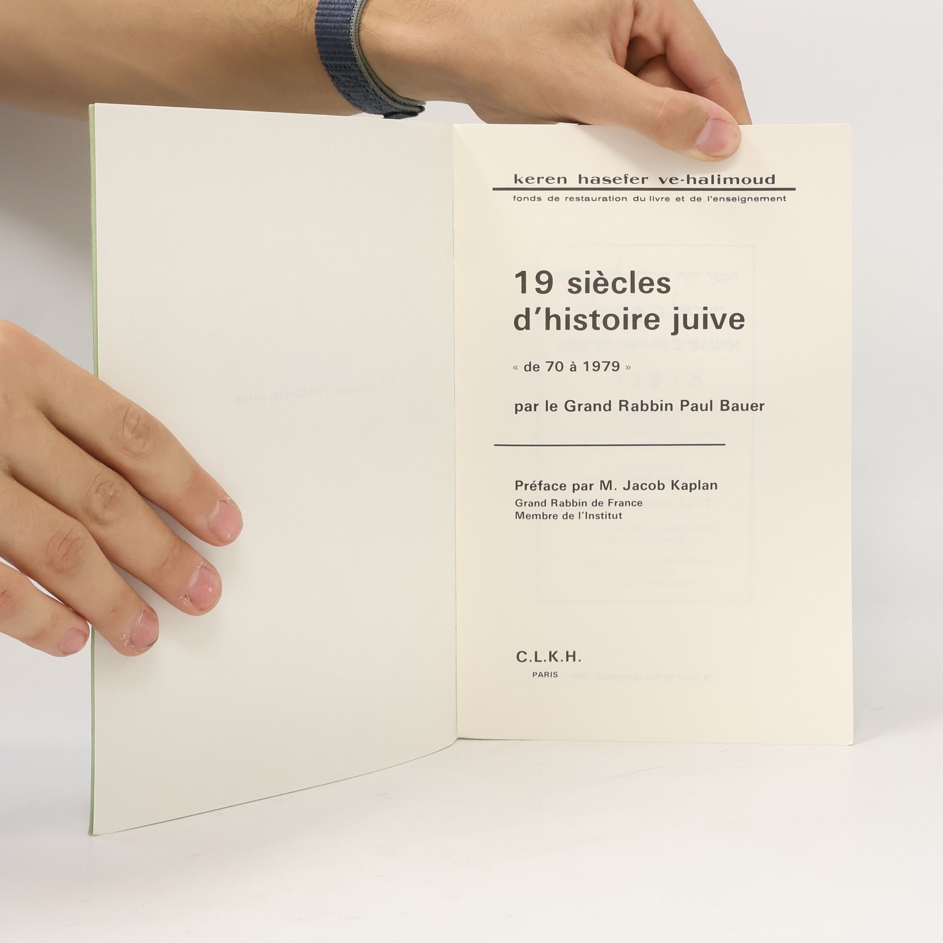 Autorenkollektiv 19 siécles d'histoire juive