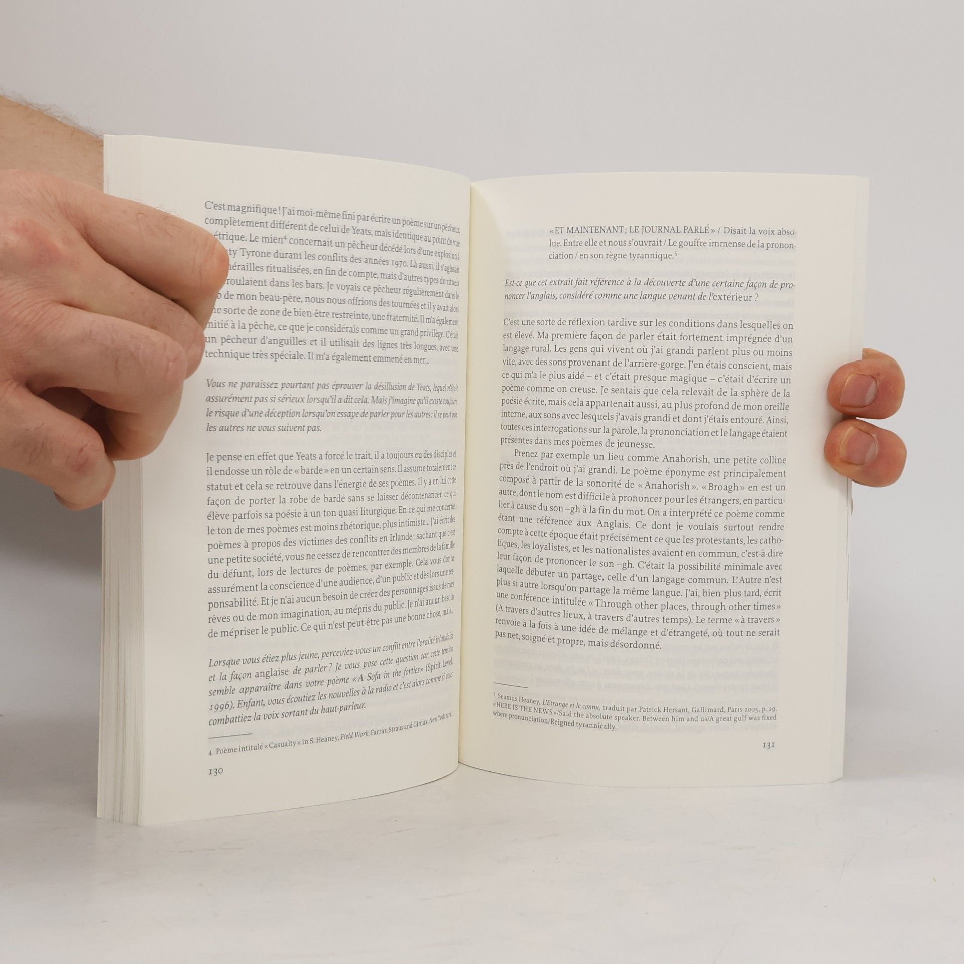 Seamus Heaney La Revue de Belles-Lettres, 137 année, 2013, 2