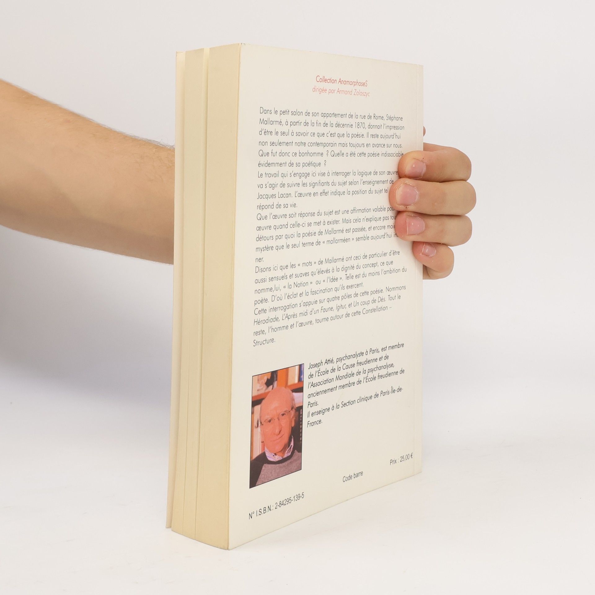 Joseph Attié AnamorphoseS: Mallarmé le livre