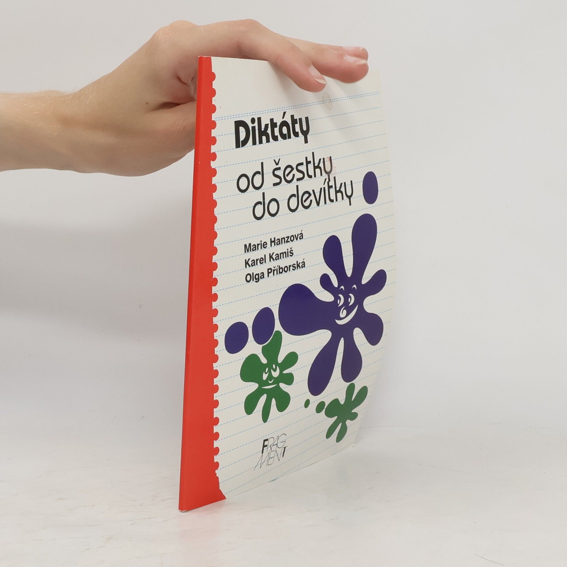 Marie Hanzová Diktáty od šestky do devítky