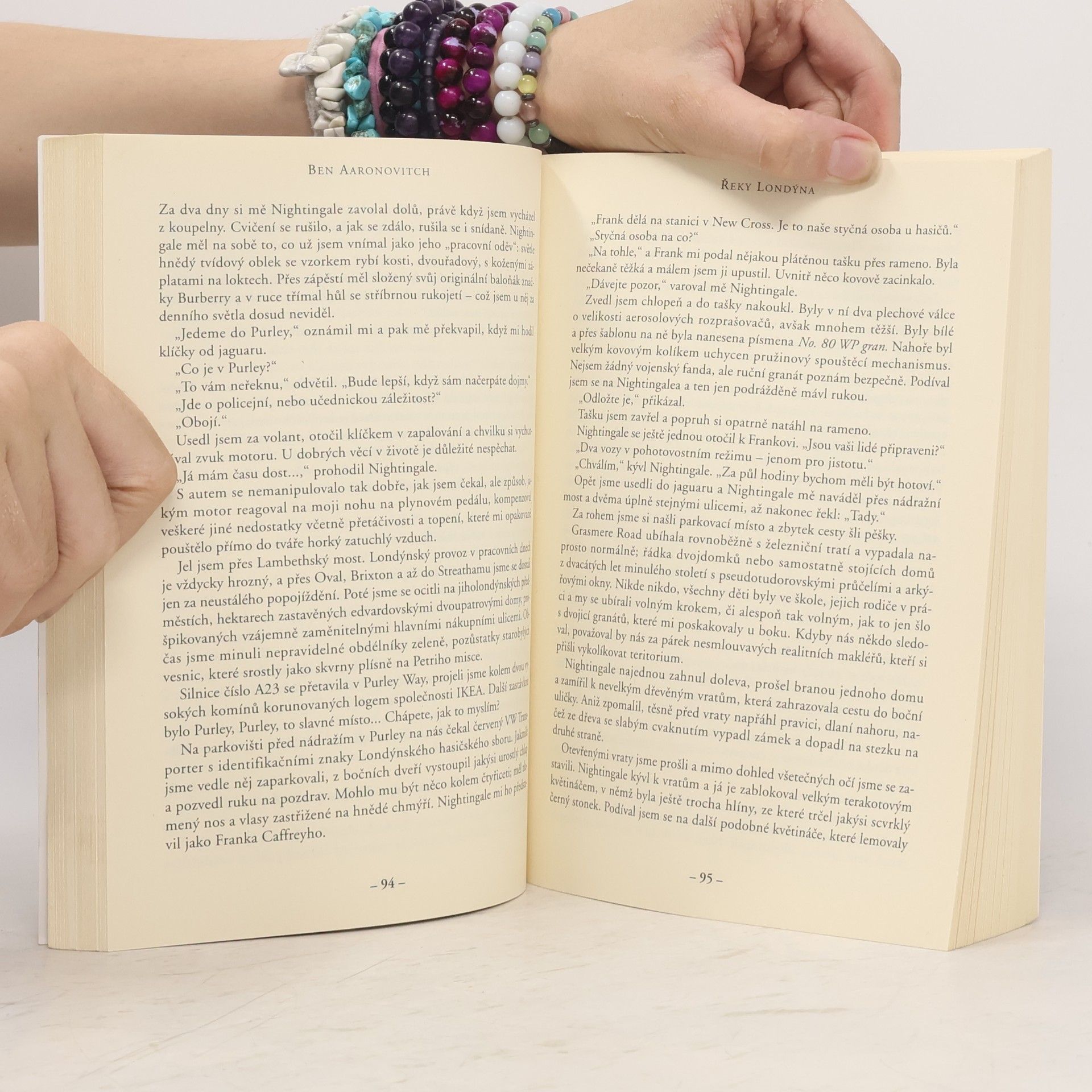 Ben Aaronovitch Řeky Londýna