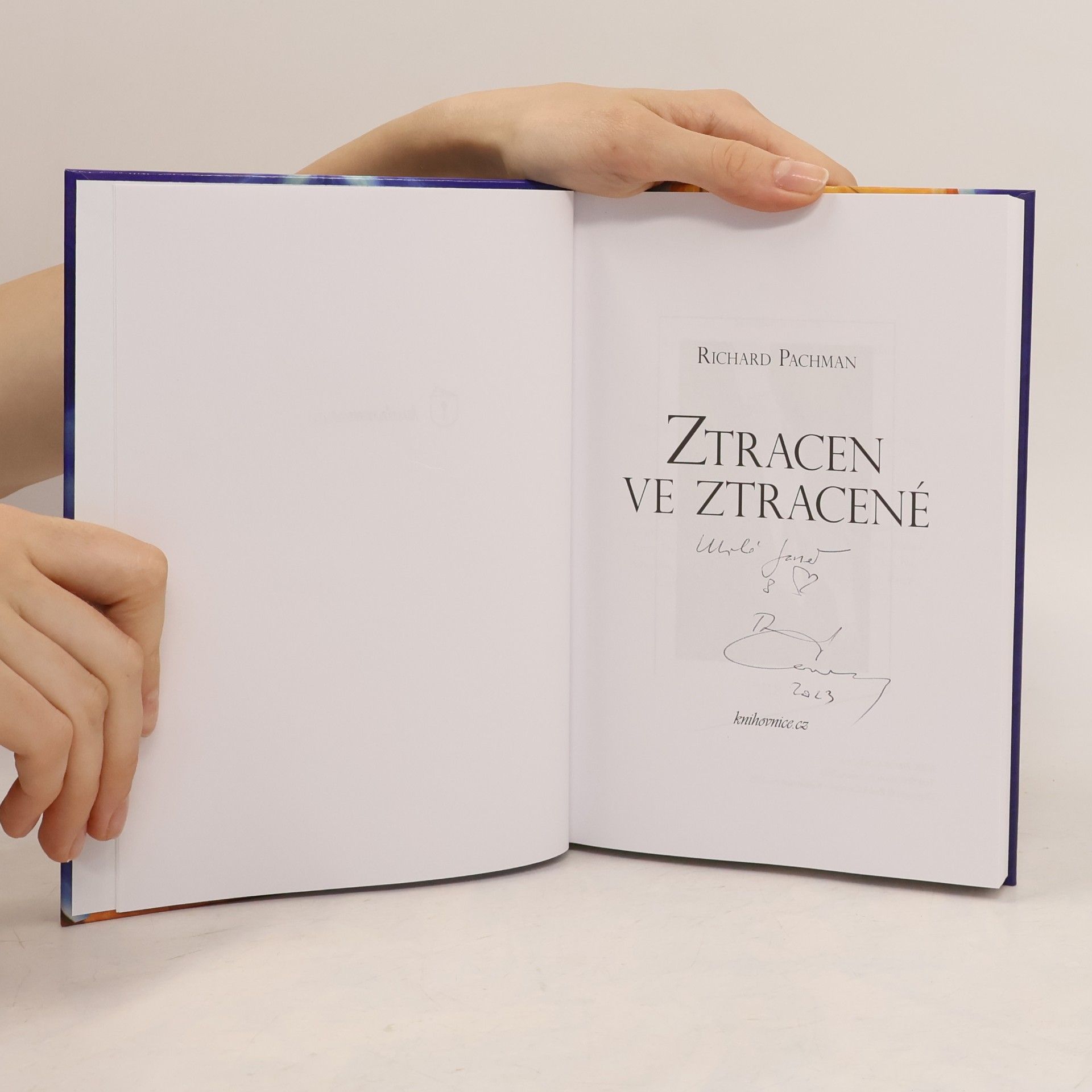 Richard Pachman Ztracen ve Ztracené