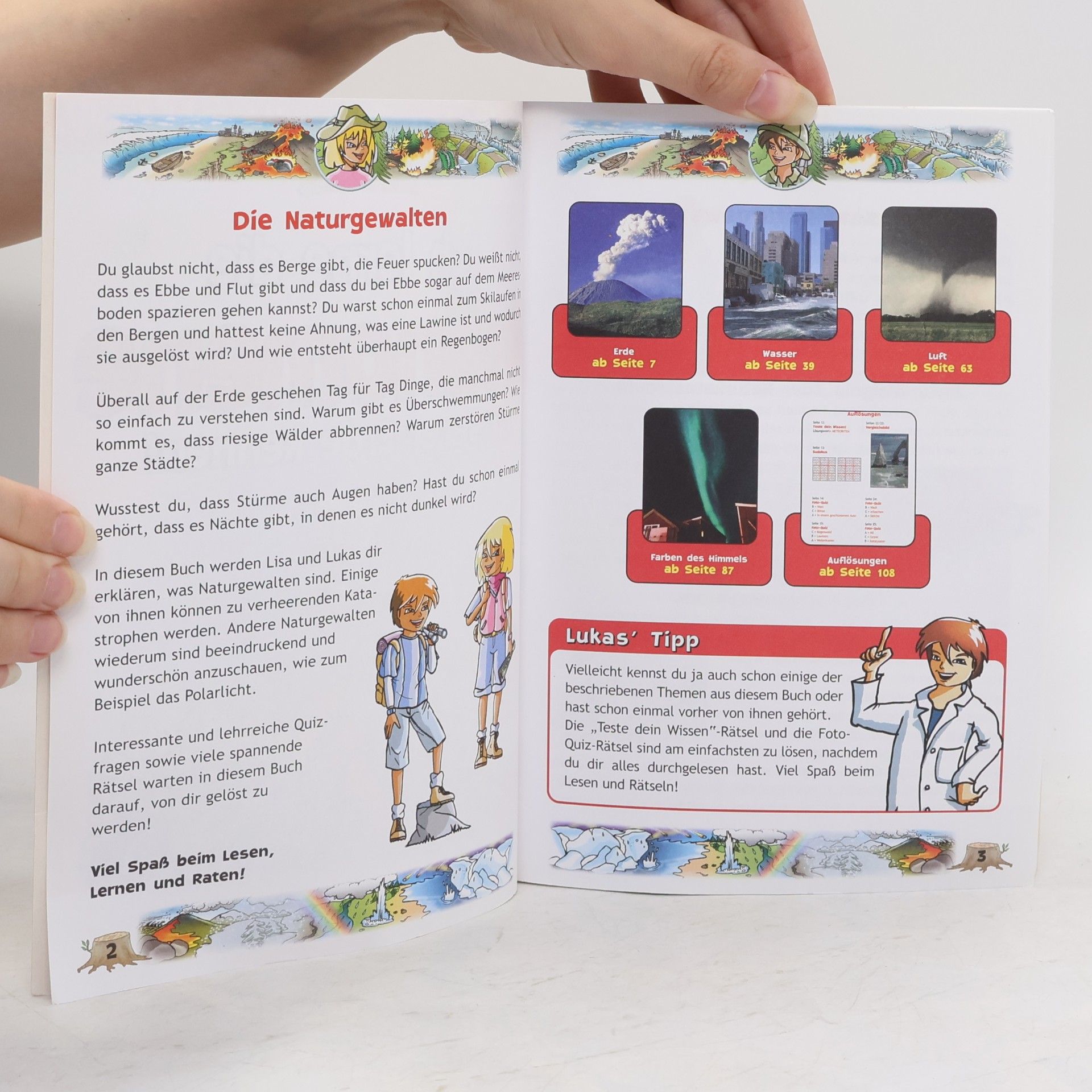 Collectif d'auteurs Lisa & Lukas. Ich lerne die Phänomene unserer Erde kennen