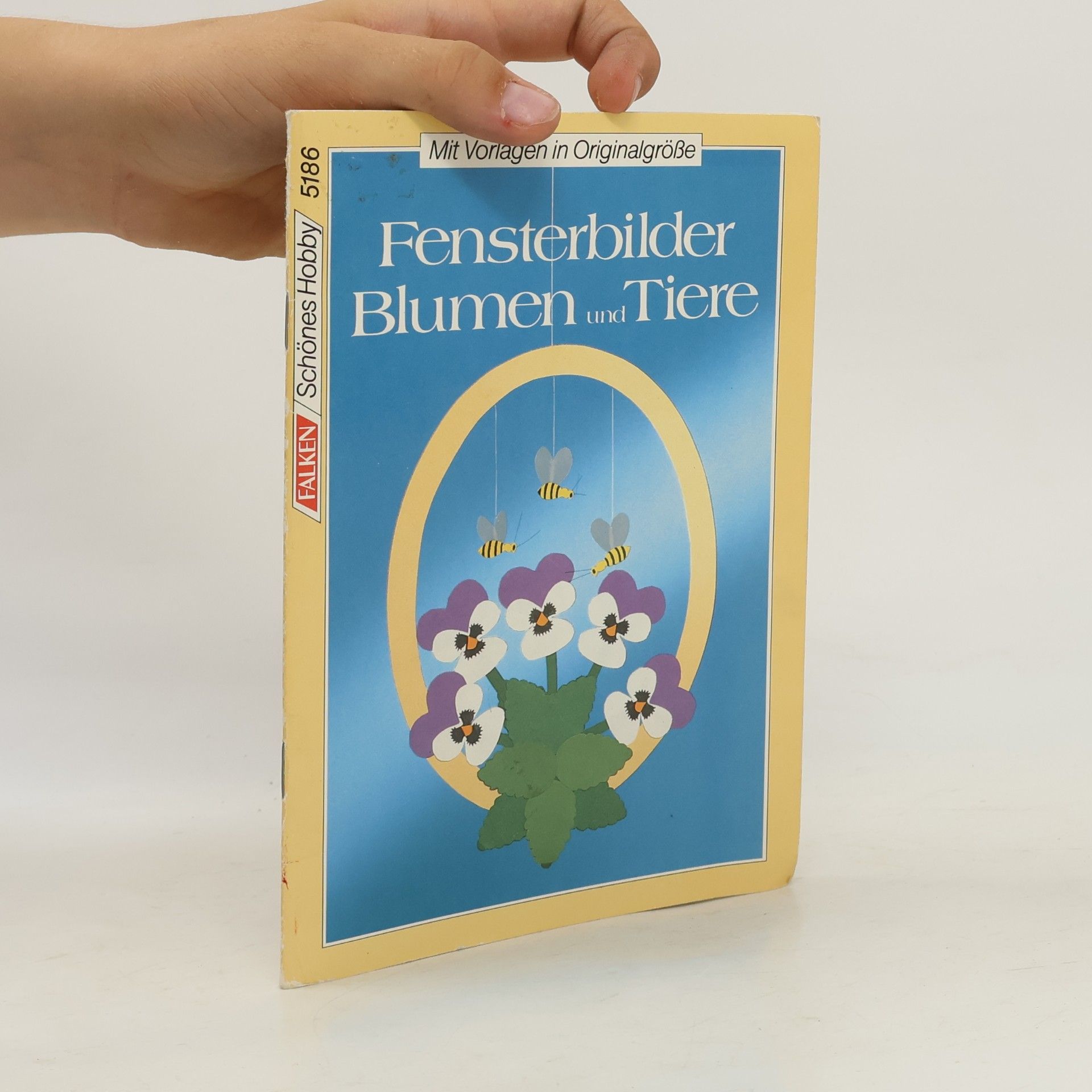 Fensterbilder Blumen und Tiere