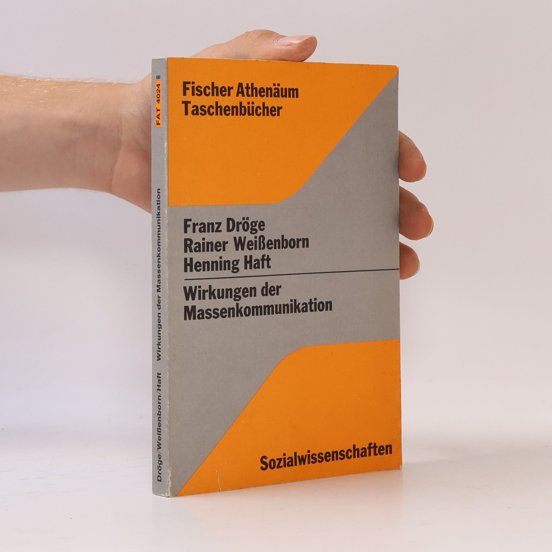 Rainer Weissenborn Wirkungen der Massenkommunikation