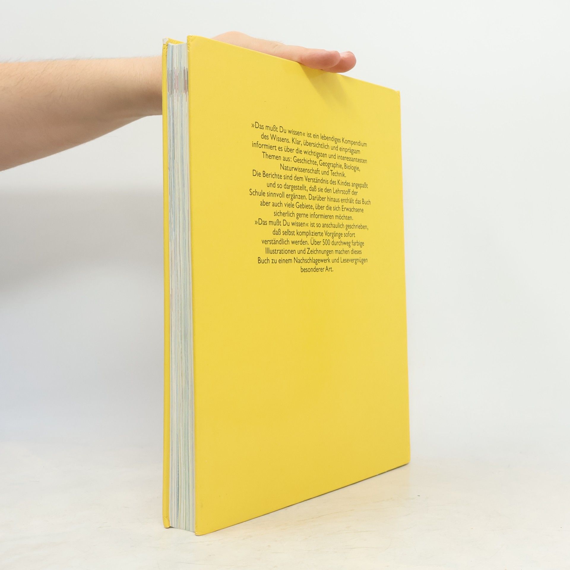 Autores varios Das musst du wissen. Das große Buch des Wissens in Farbe