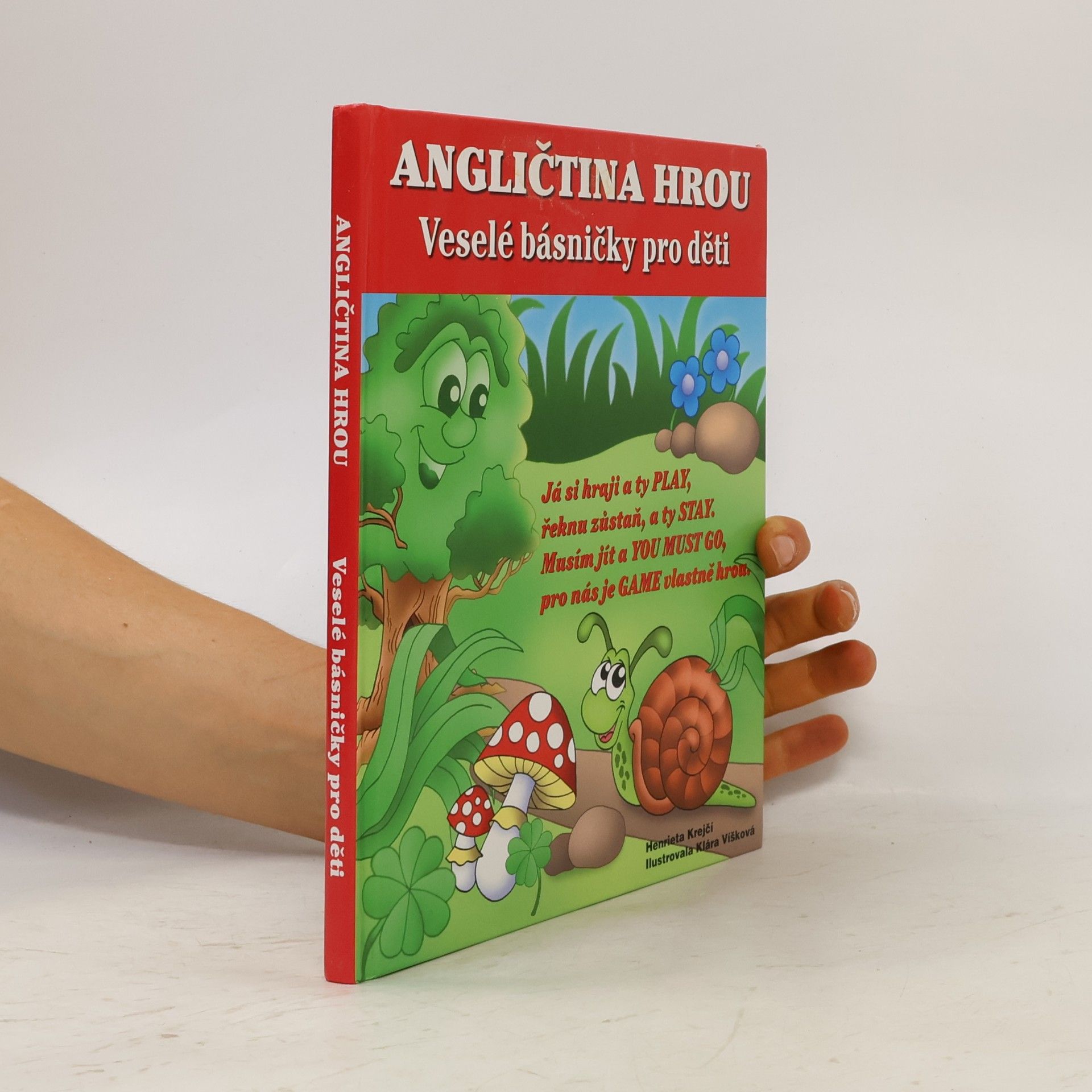 Henrieta Krejčí Angličtina hrou: Veselé básničky pro děti