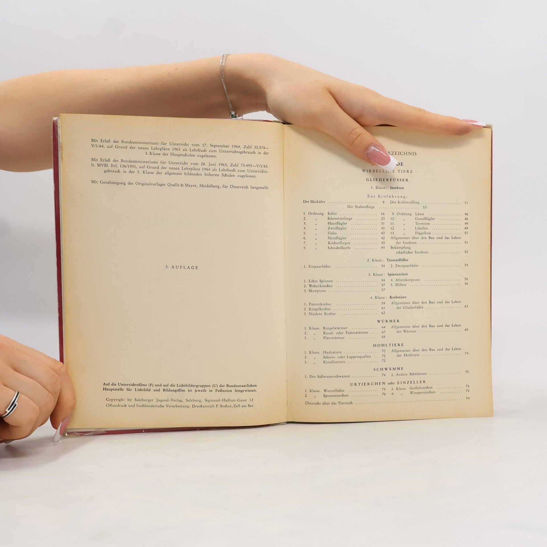 Autorenkollektiv Schmeil Naturgeschichte Band III