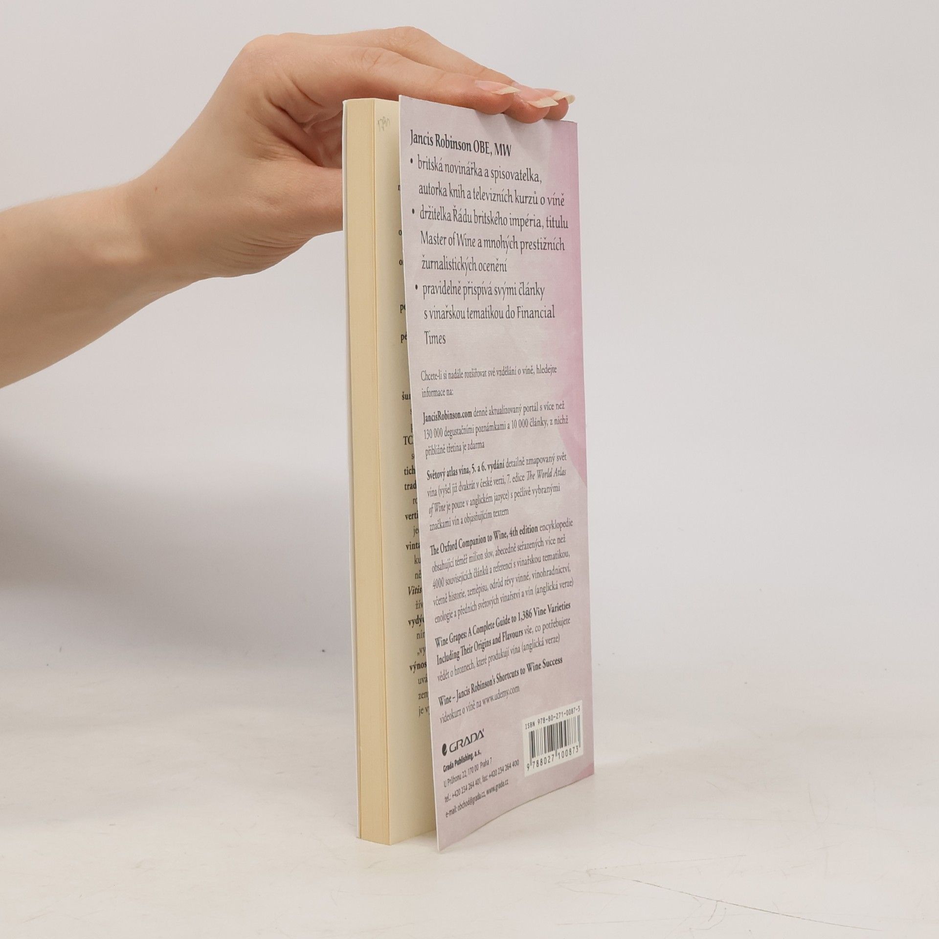 Jancis Robinson Znalcem vína za 24 hodin