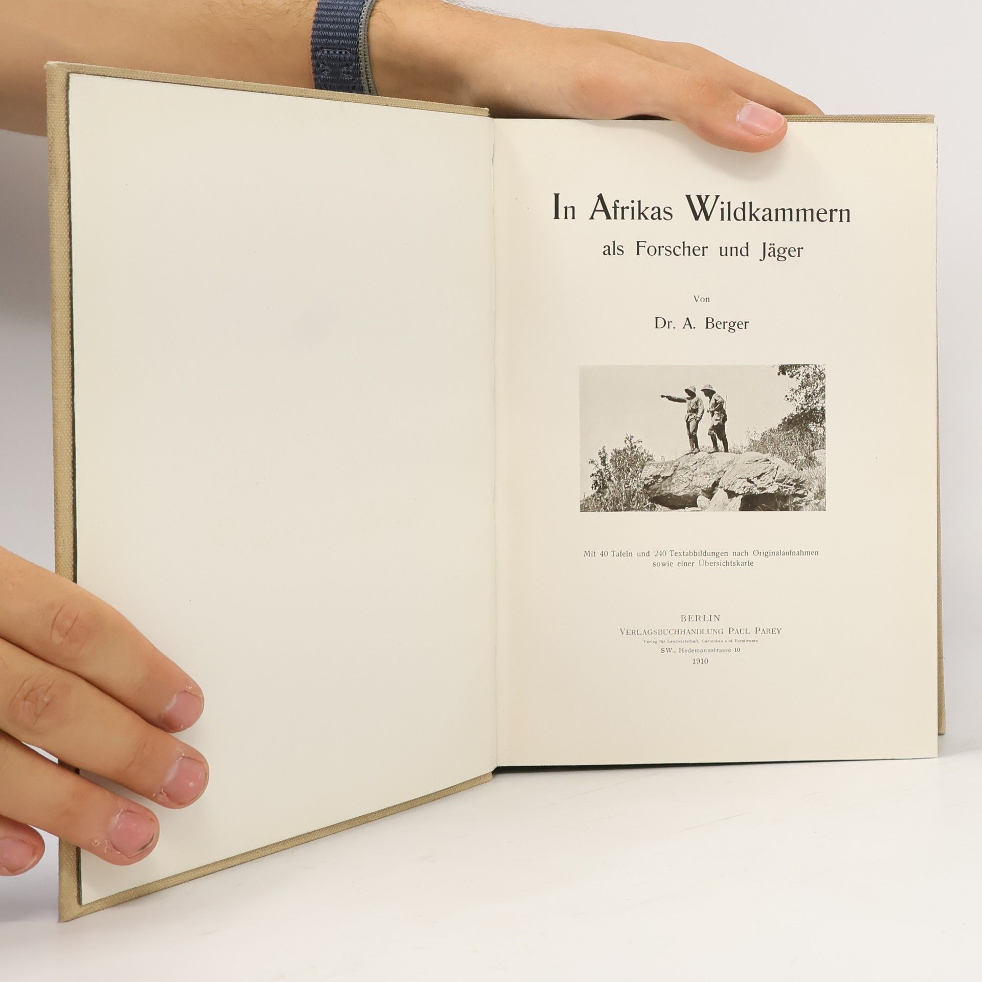 A. Berger In Afrikas Wildkammern