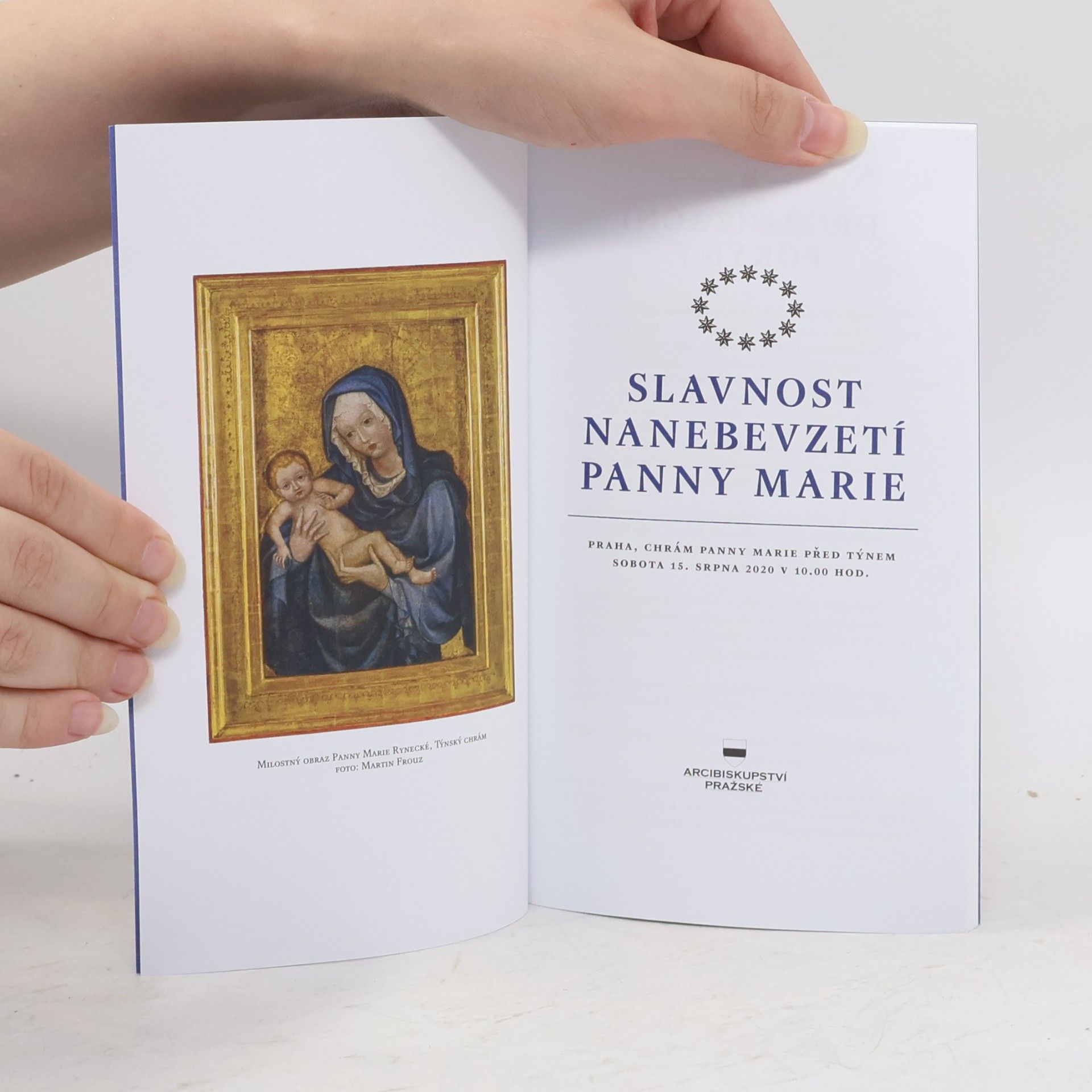 Kolektiv autorů Slavnost Nanebevzetí Panny Marie