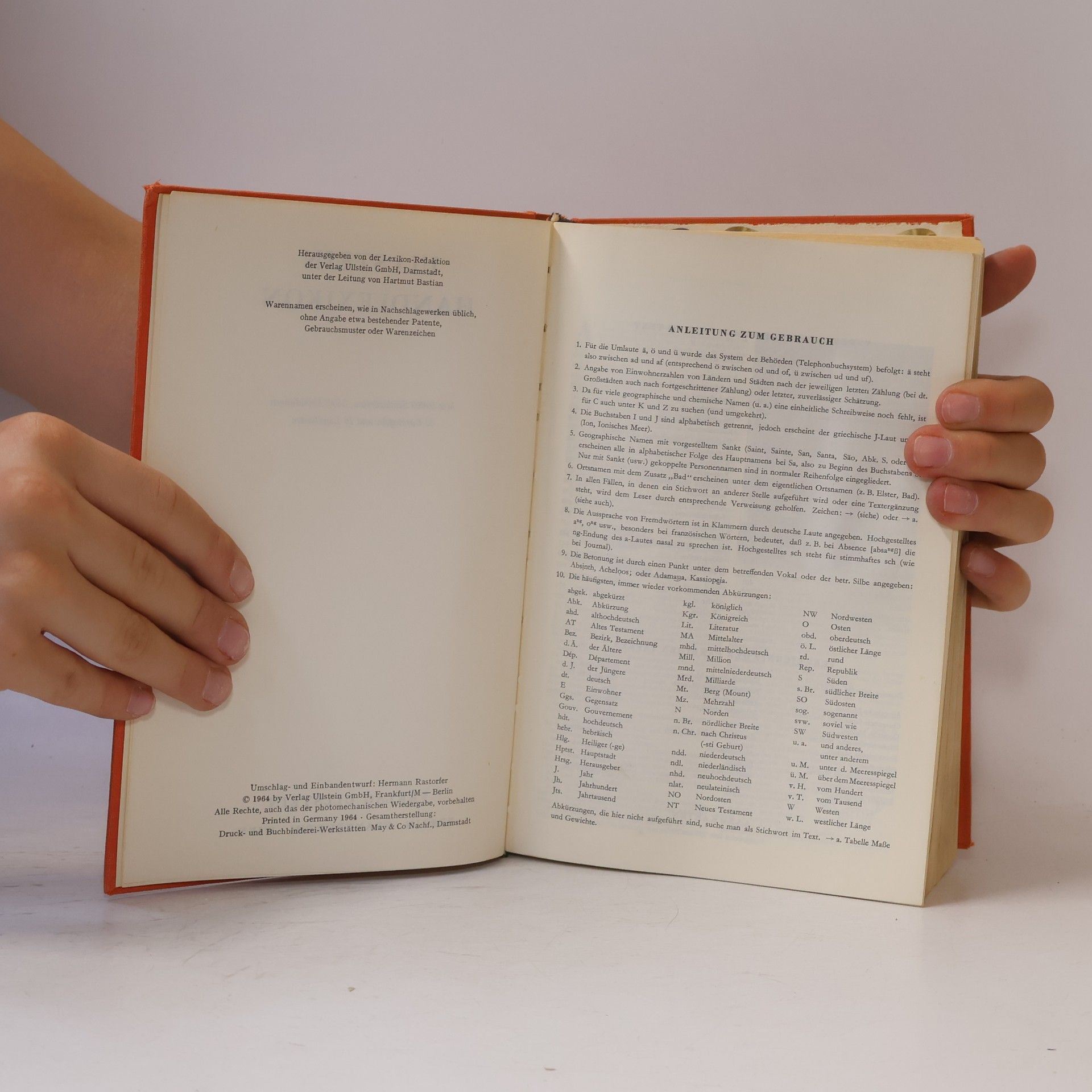 Autorenkollektiv Ullstein Hand Lexikon