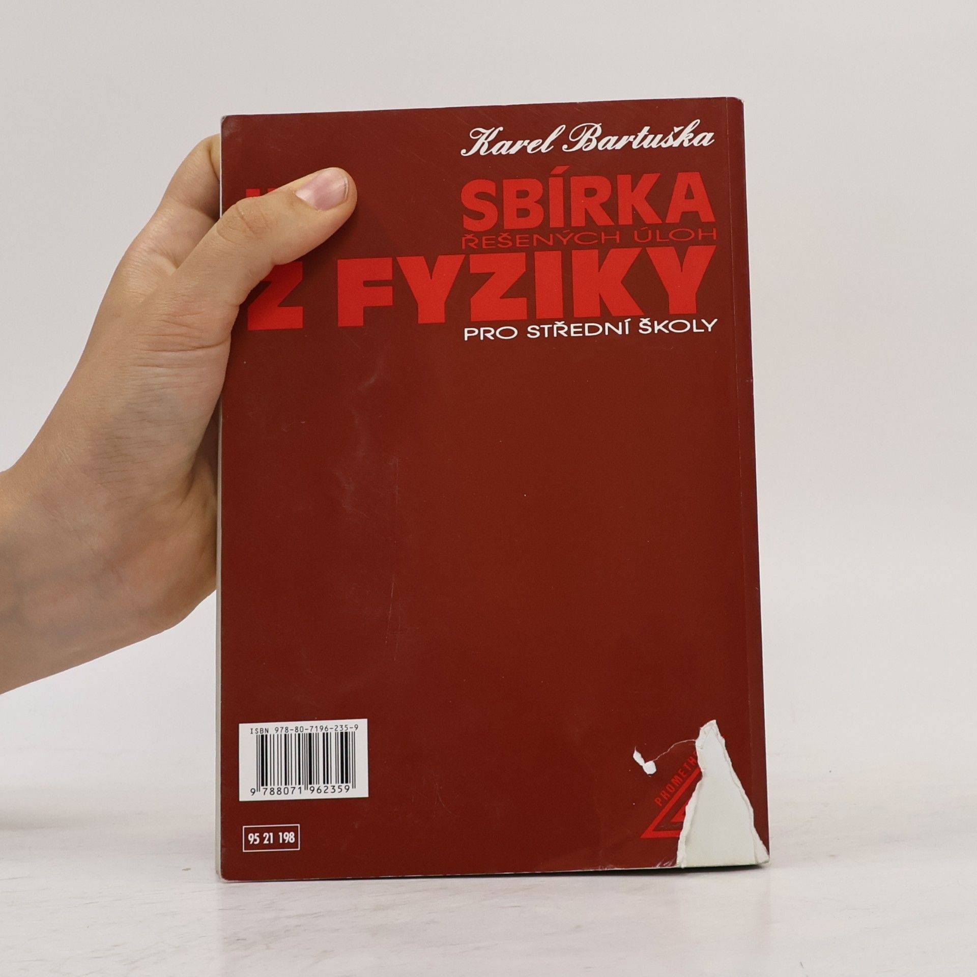 Karel Bartuška Sbírka řešených úloh z fyziky pro střední školy 3