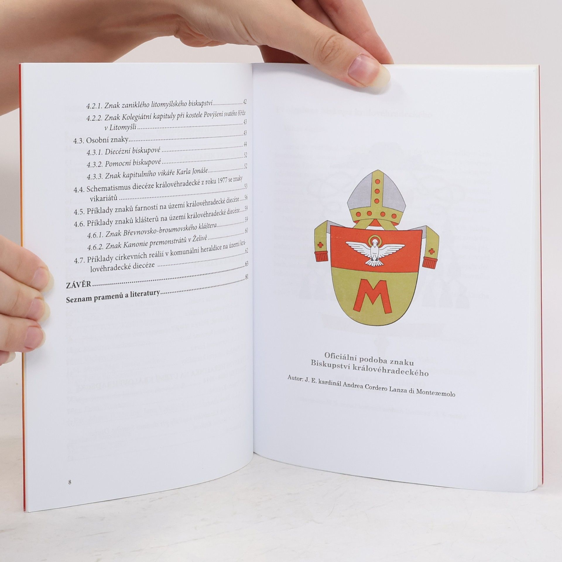 Michal Sklenář Církevní heraldika královéhradecké diecéze