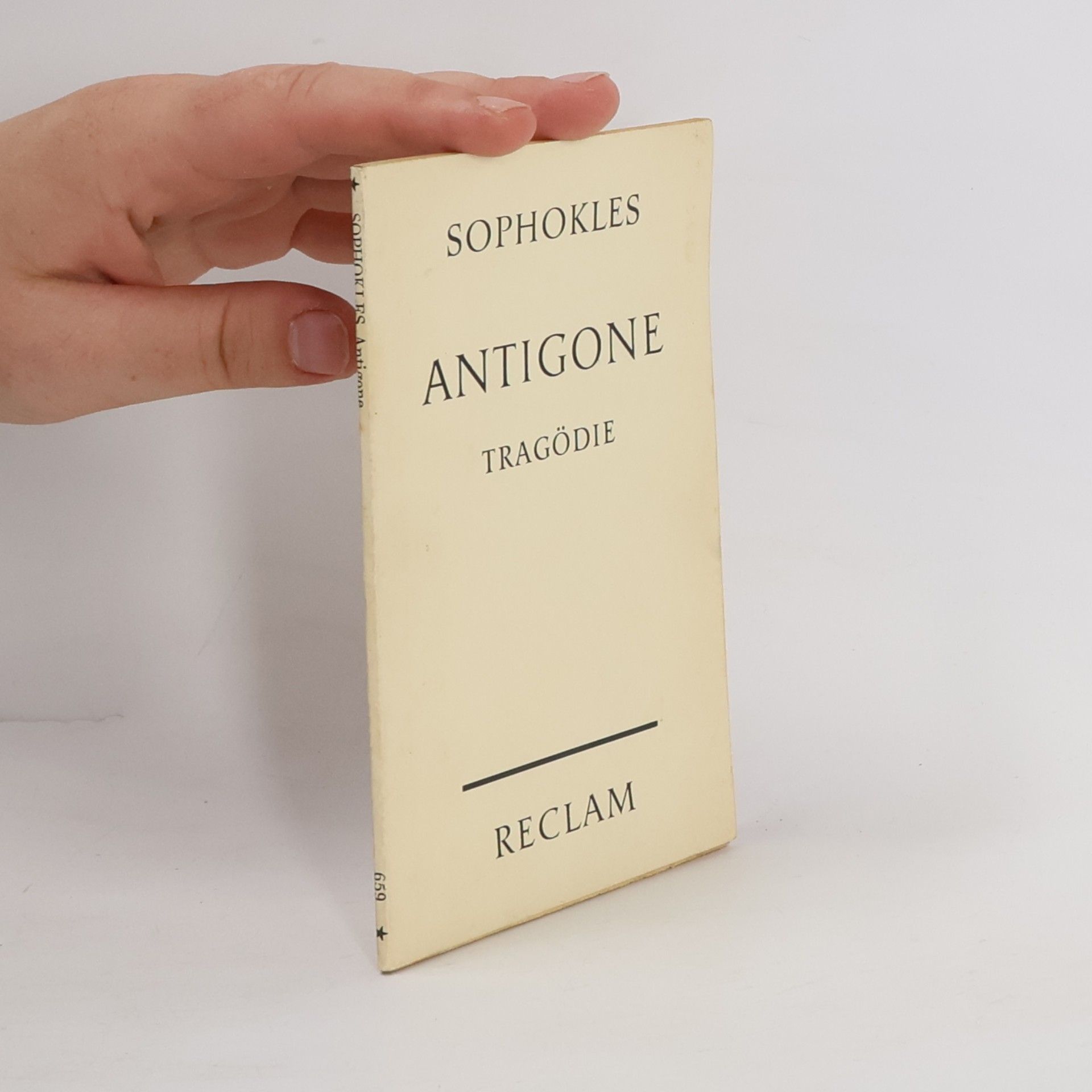Sofoklés Antigone. Eine Tragödie