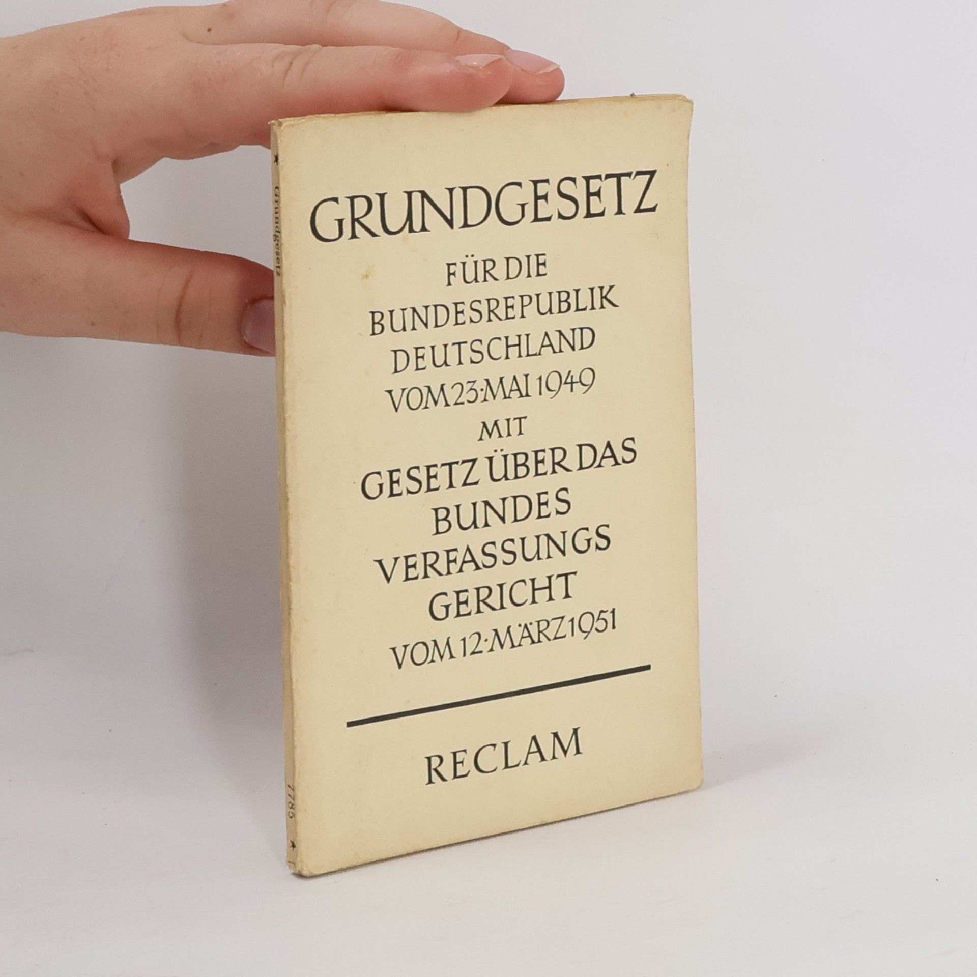 Autores varios Grundgesetz für die Bundesrepublik Deutschland vom 23 Mai 1949