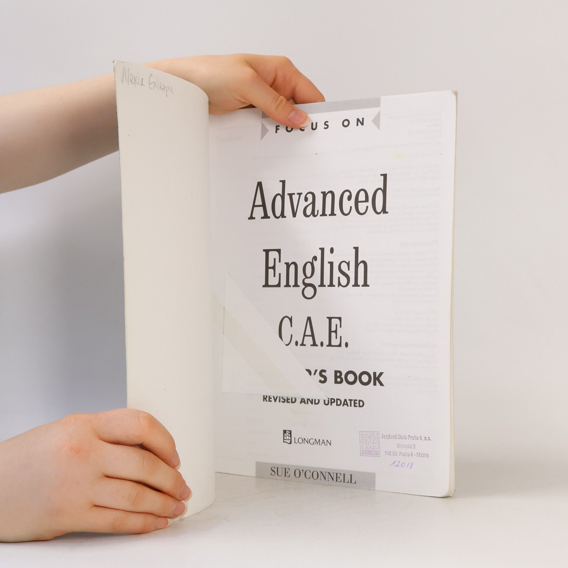 Kolektiv autorů Advanced English C.A.E., Teacher´s Book