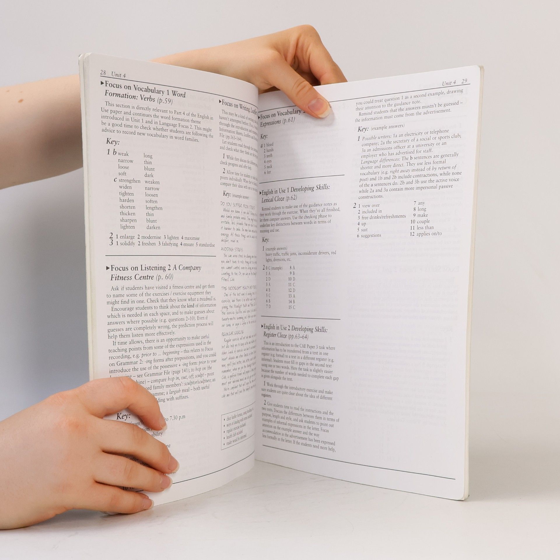 Kolektiv autorů Advanced English C.A.E., Teacher´s Book