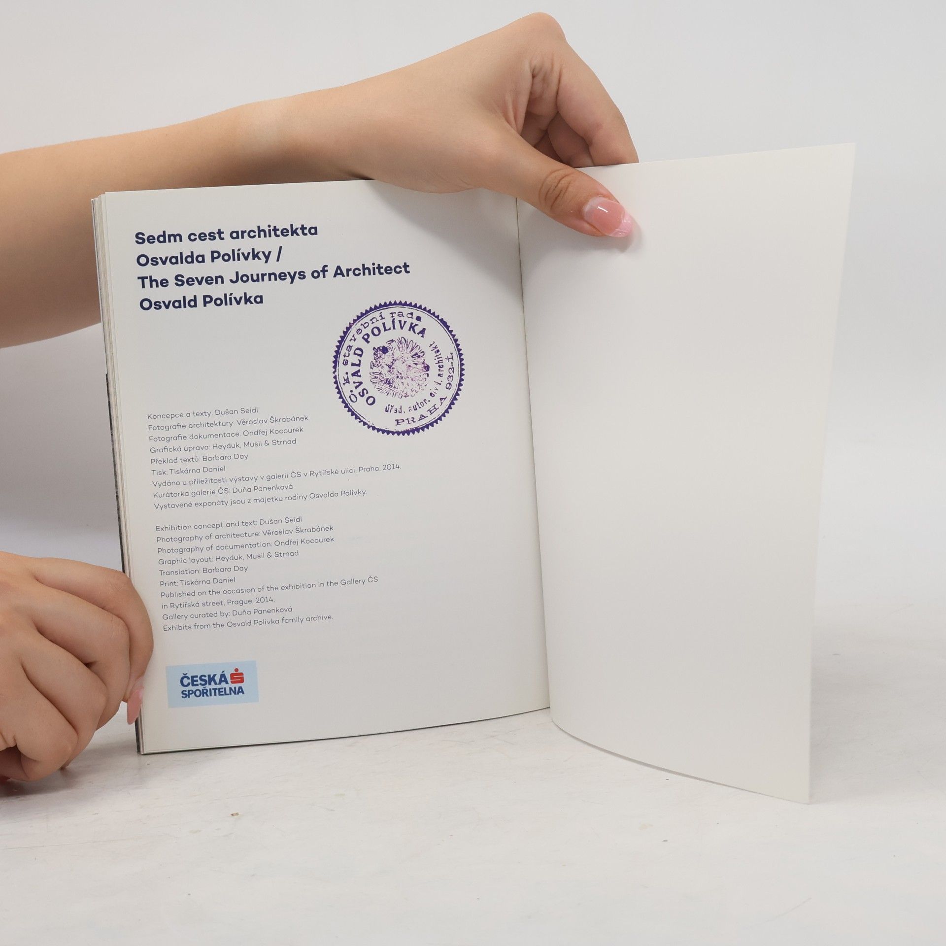 Kolektiv autorů Sedm cest architekta Osvalda Polívky. The Seven Journeys of Architect Osvald Polívka