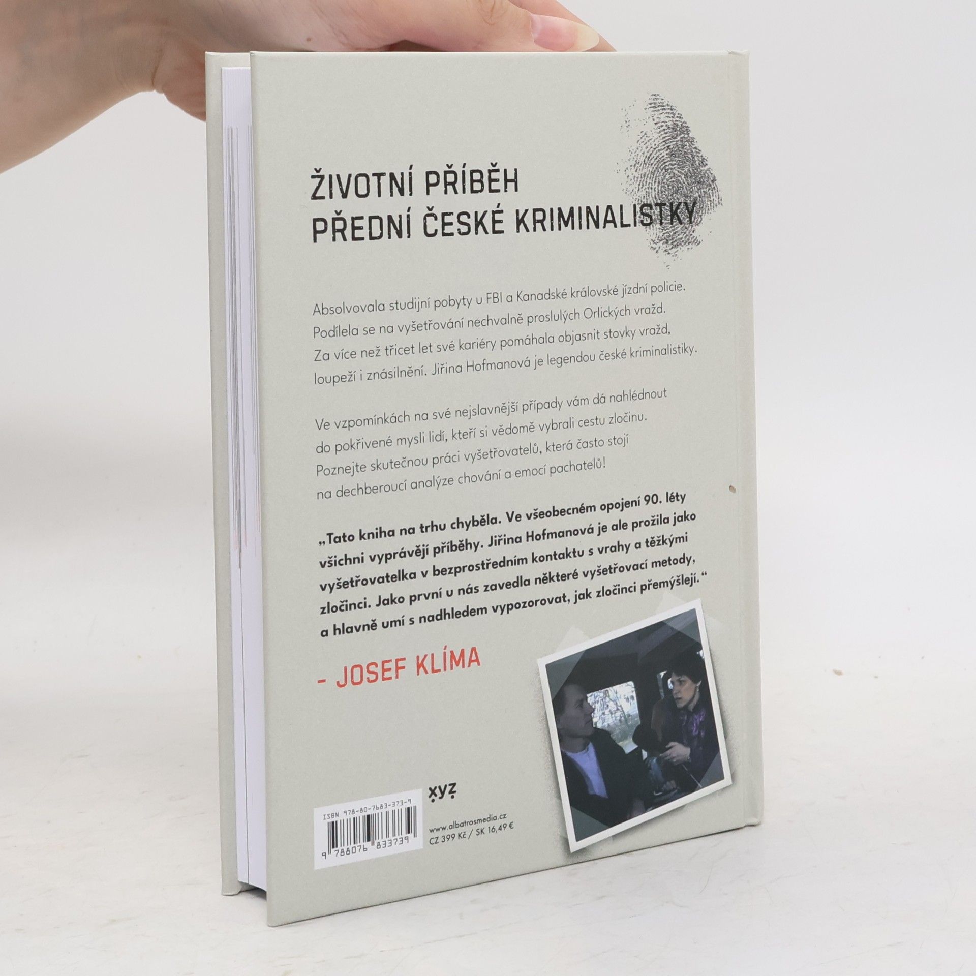 Jiřina Hofmanová Myšlenky zločince v české kotlině