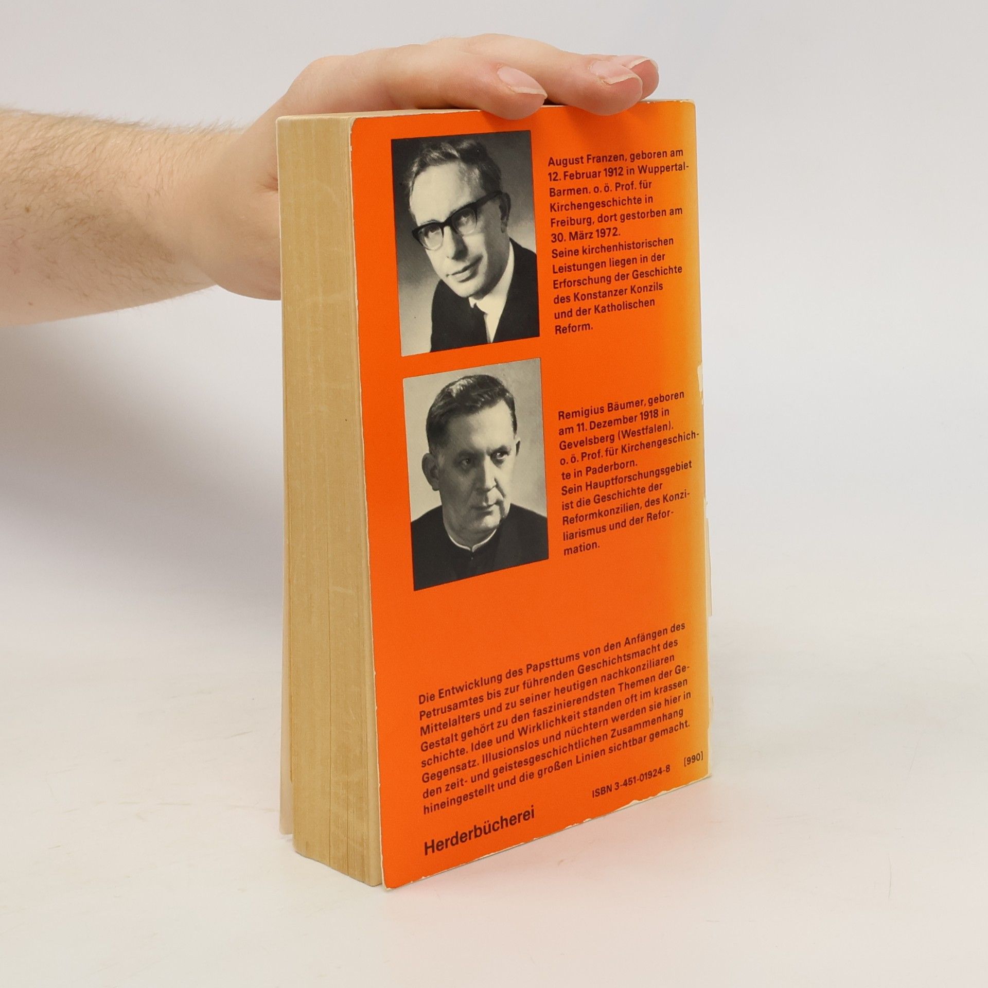 August Franzen Papstgeschichte