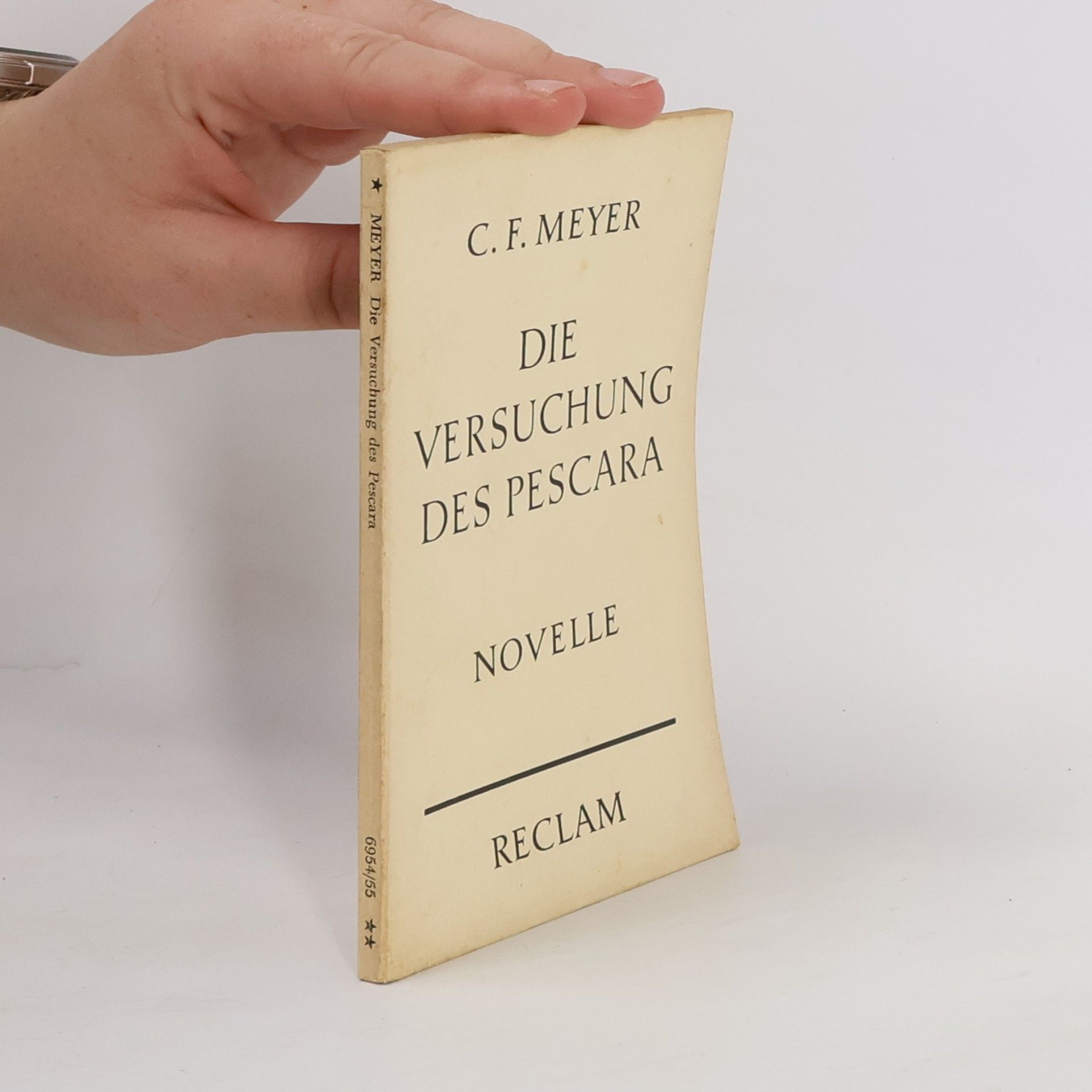 Conrad Ferdinand Meyer Die Versuchung des Pescara